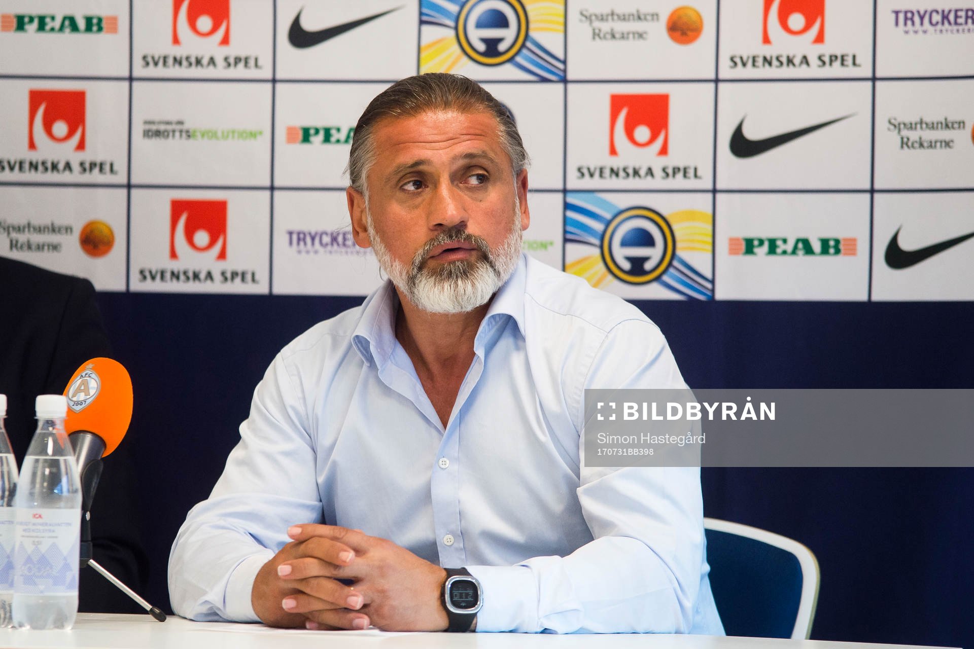 Djurgårdens tränare Özcan Melkemichel