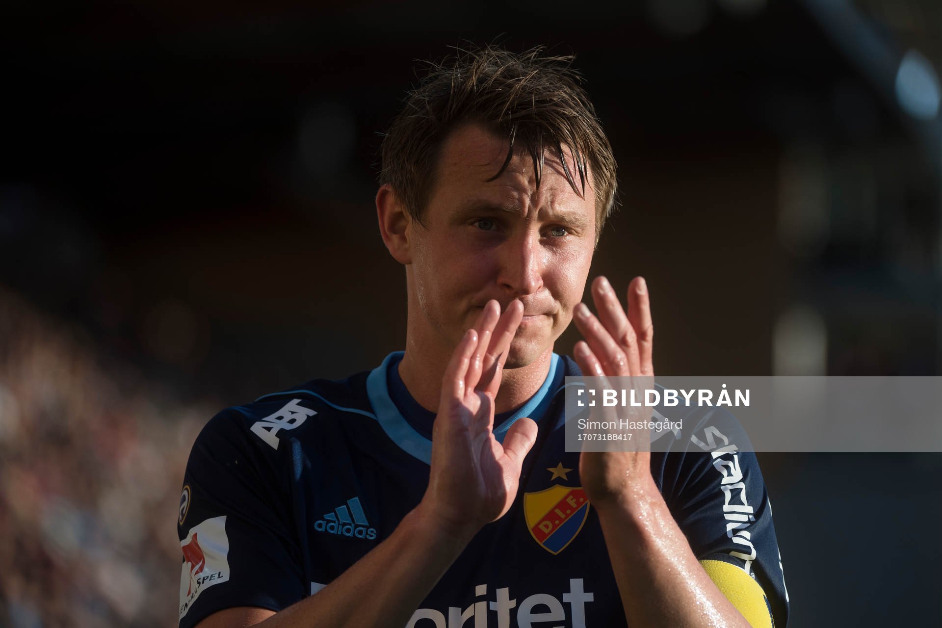 Djurgårdens Kim Källström jublar