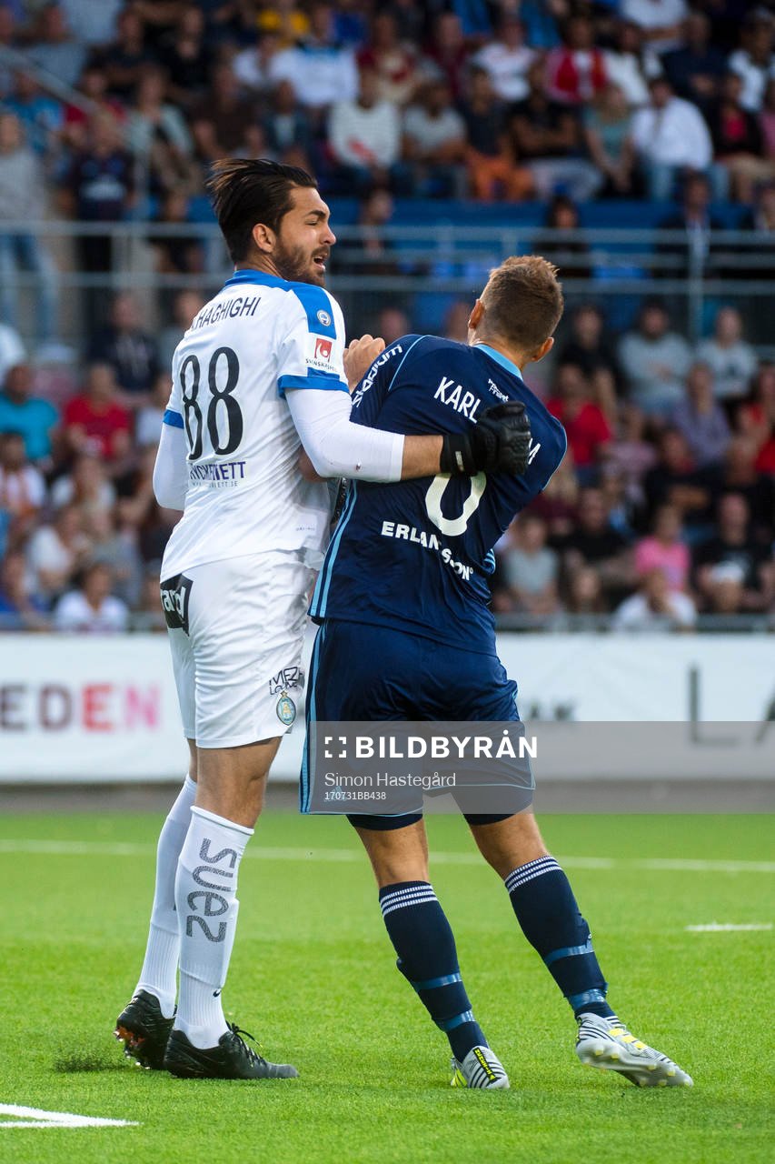 AFC Eskilstunas Målvakt Alireza Haghighi i bråk med
