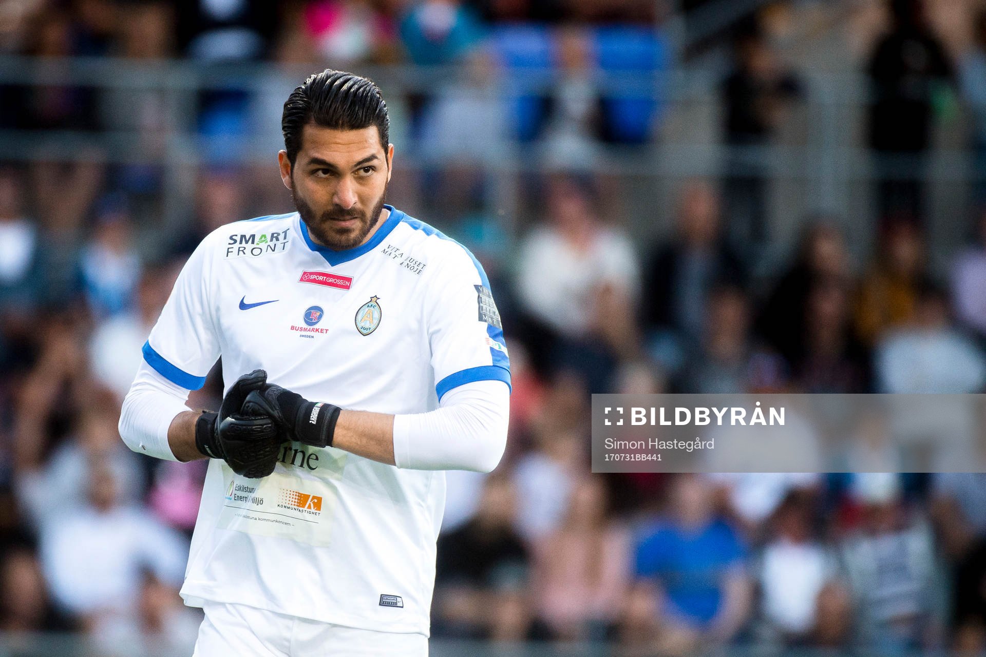 AFC Eskilstunas Målvakt Alireza Haghighi