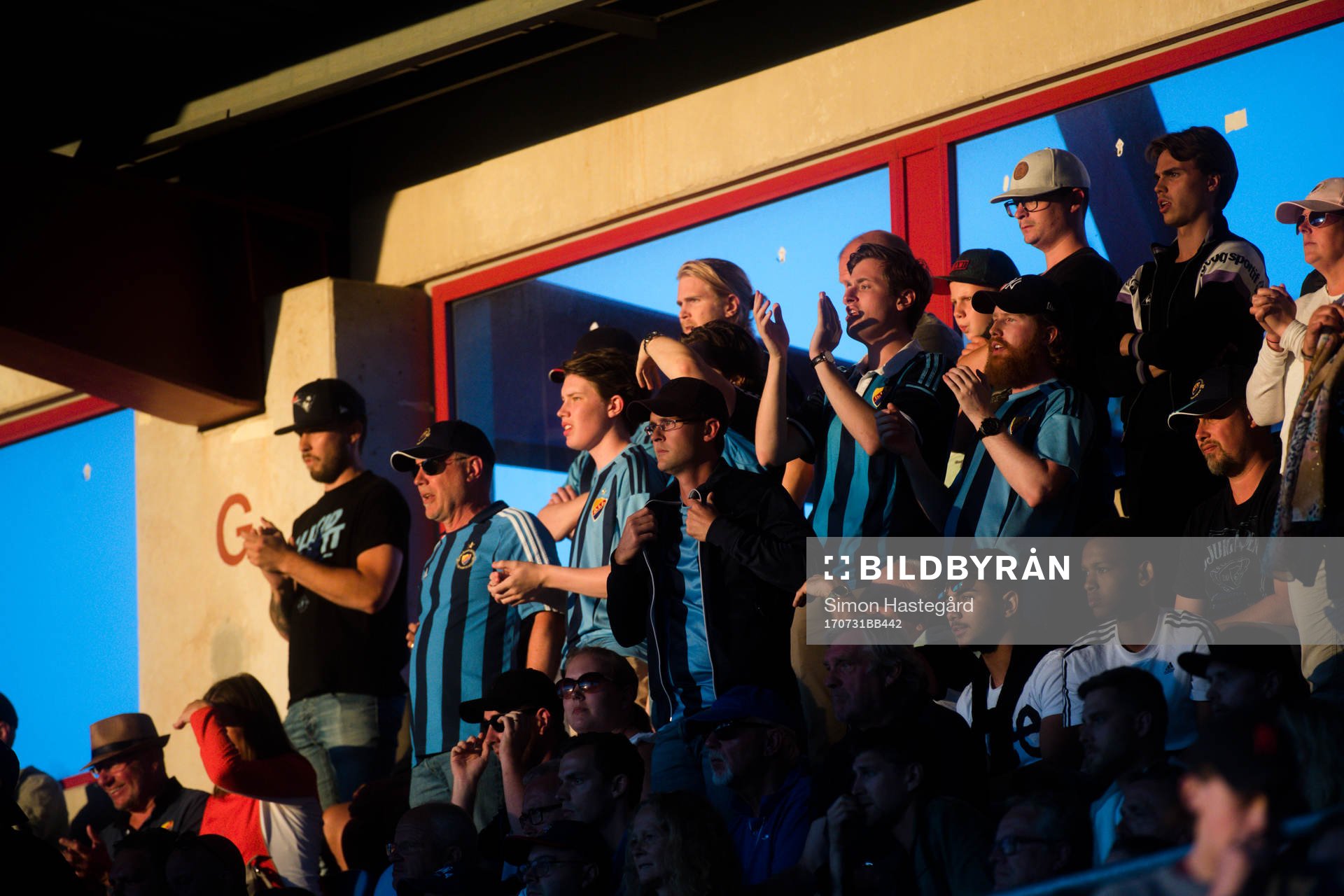 Djurgårdens supportrar