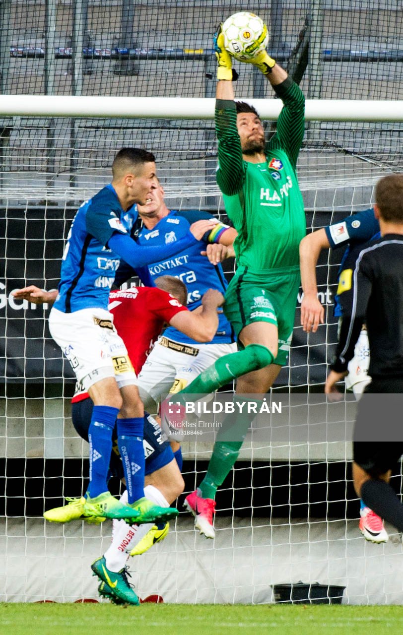 Örgrytes målvakt Stojan Lukic