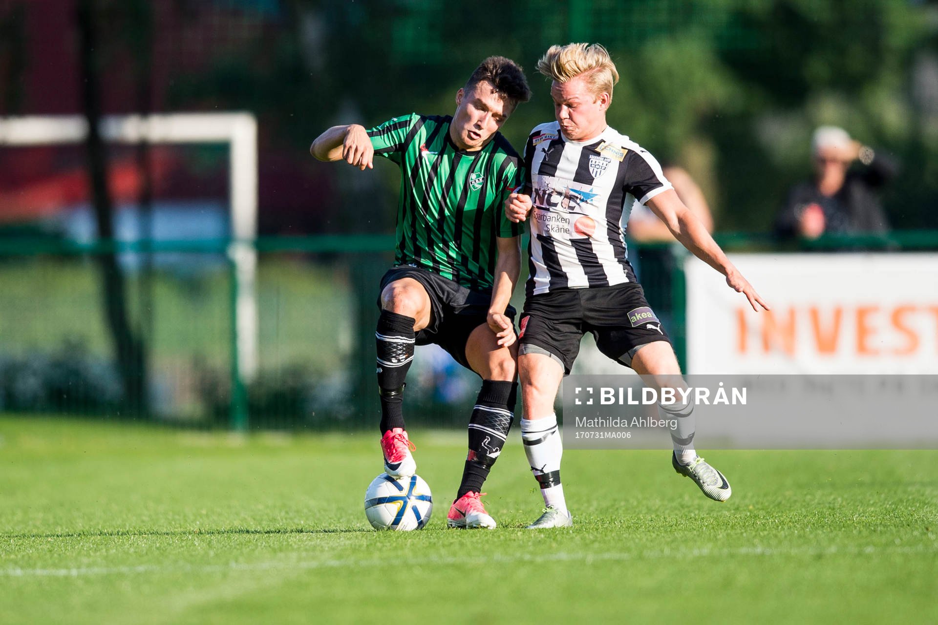 Högaborgs Bleron Zekaj och Kågeröds Casper Sääski