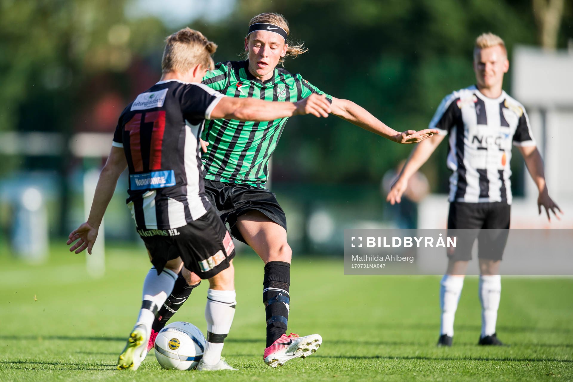 Högaborgs Joel Sundström i närkamp
