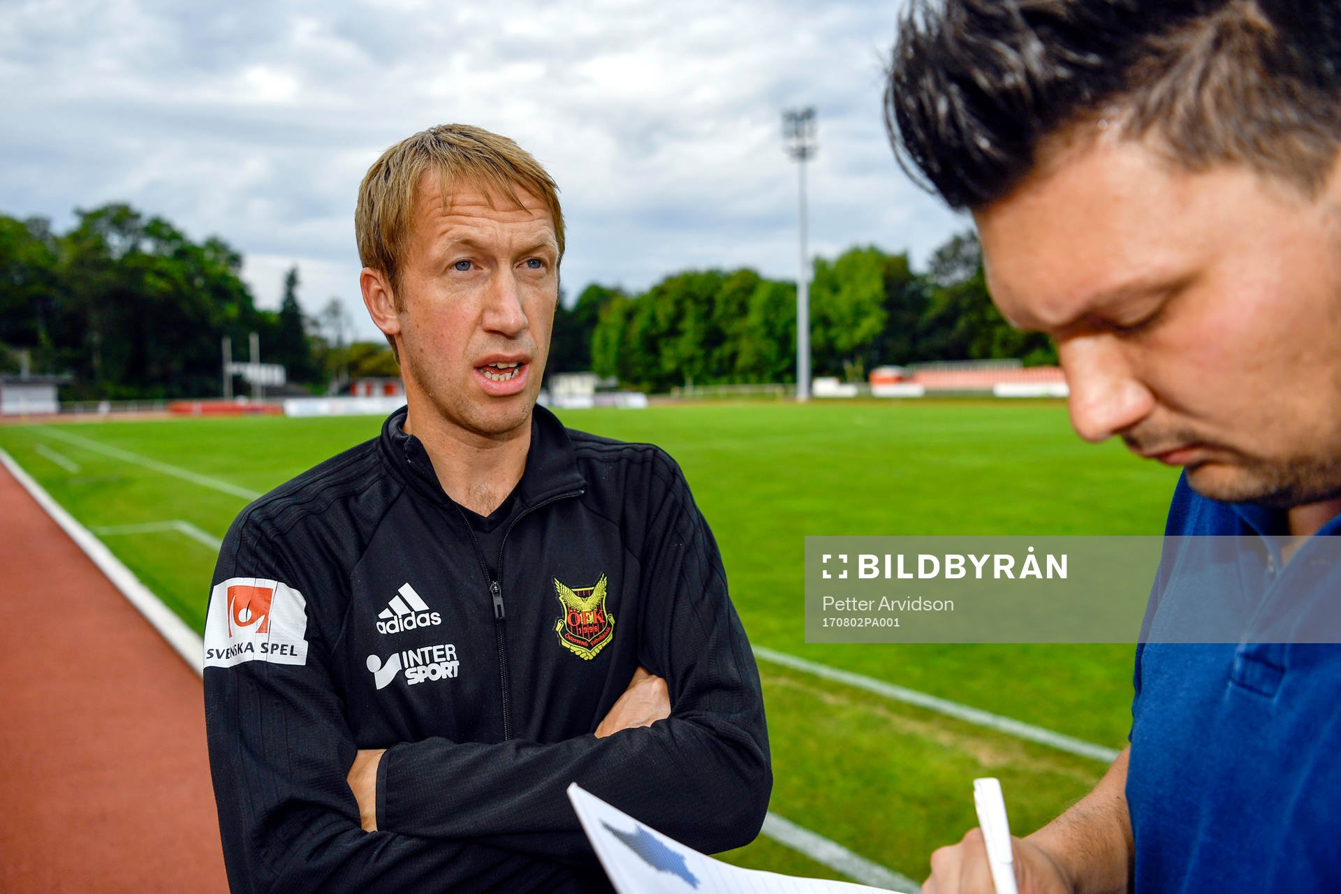 Östersunds tränare Graham Potter