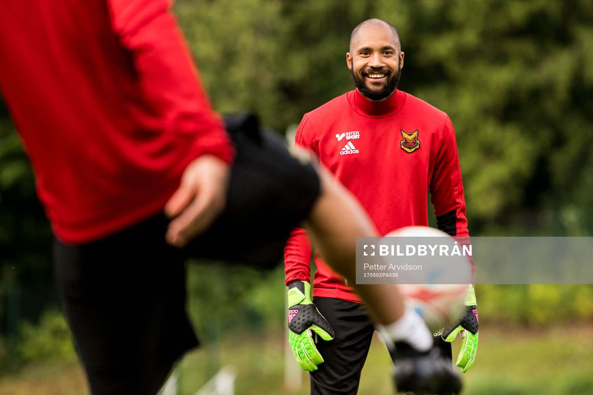 Östersunds målvakt Aly Keita
