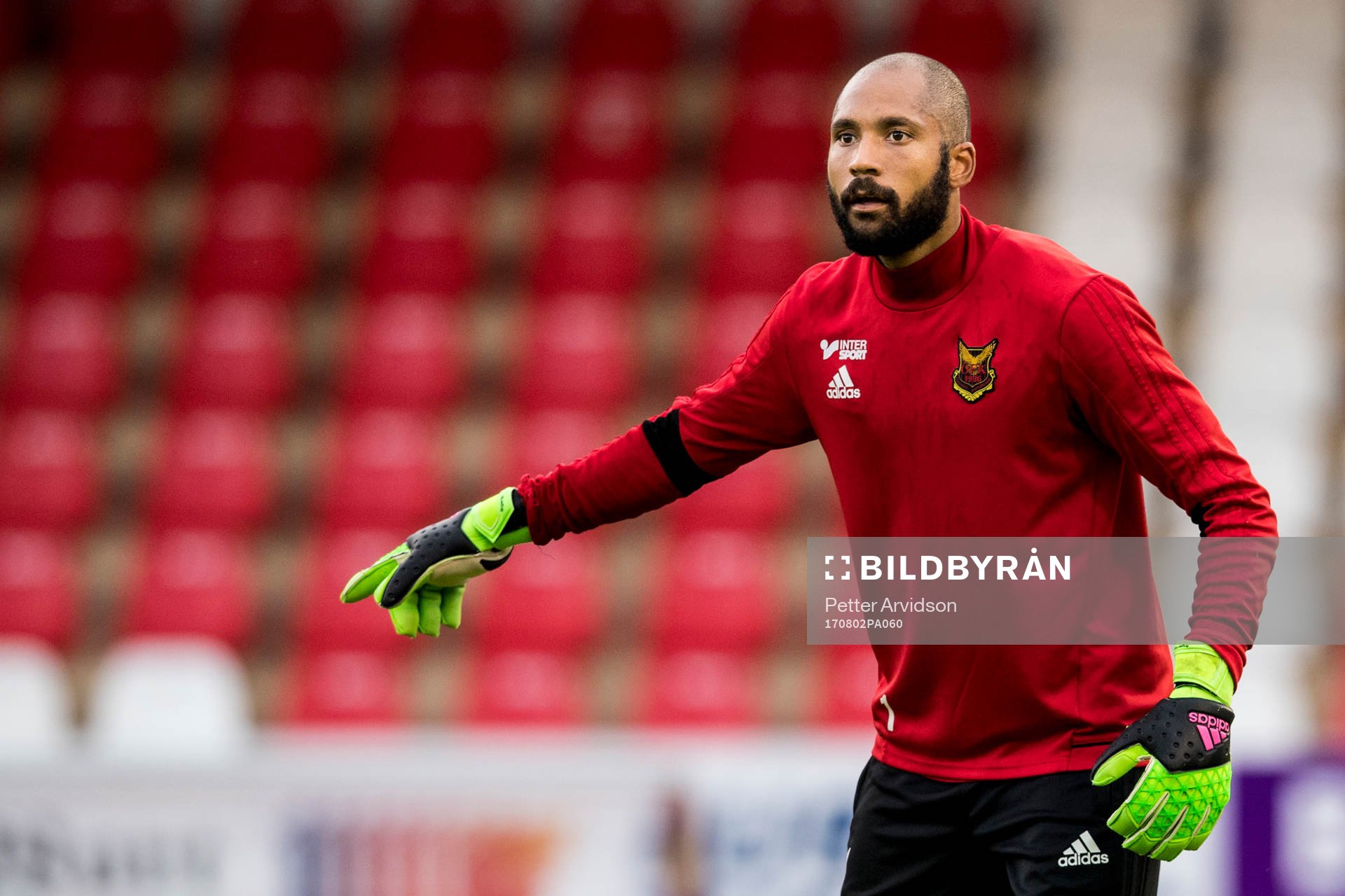 Östersunds målvakt Aly Keita