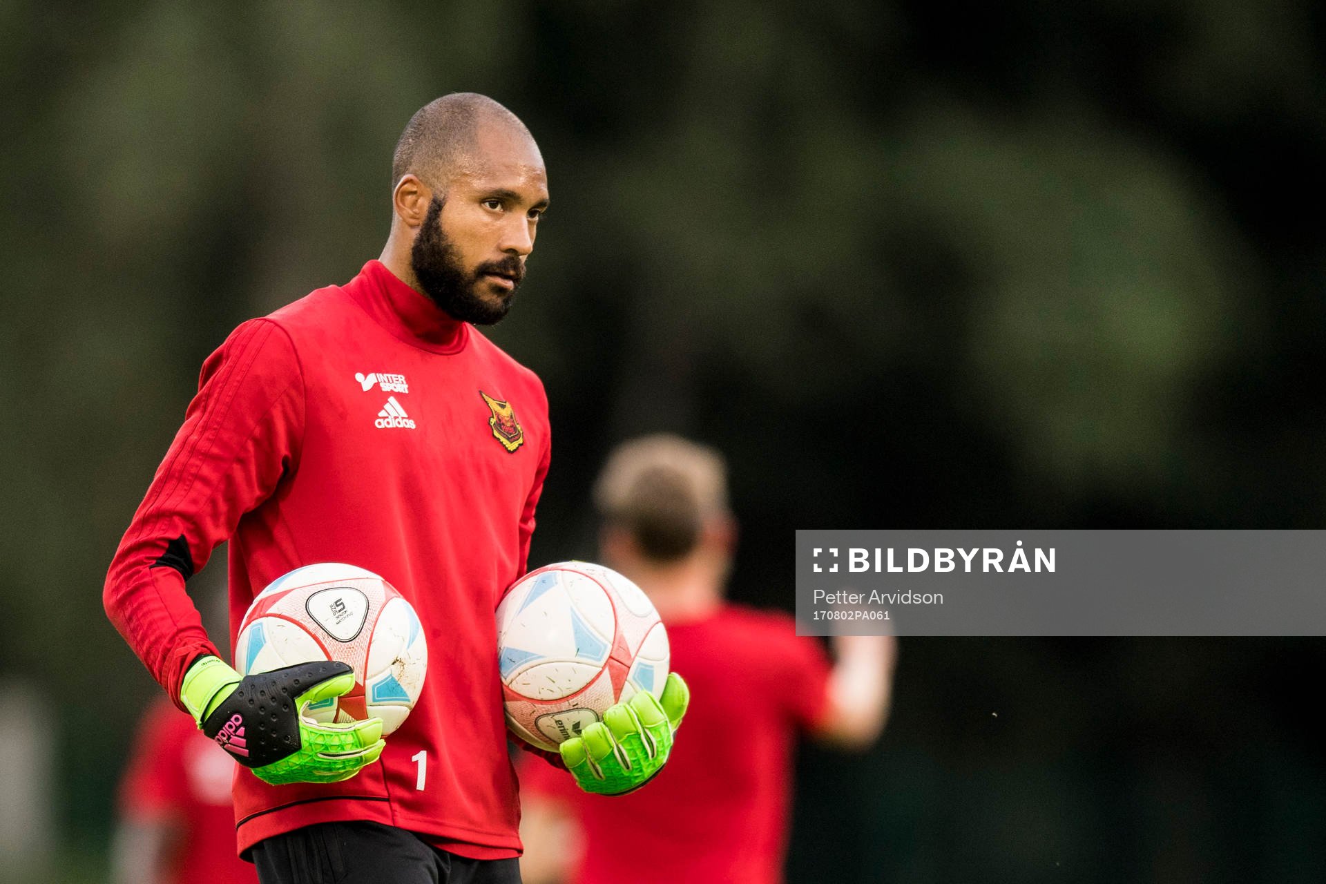 Östersunds målvakt Aly Keita