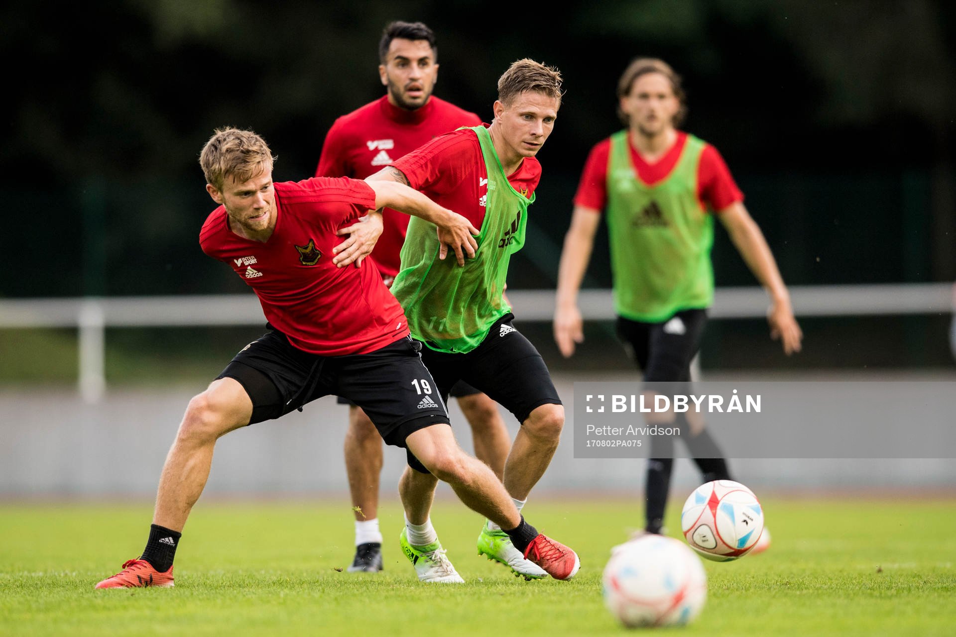 Östersunds Dennis Widgren och Johan Bertilsson