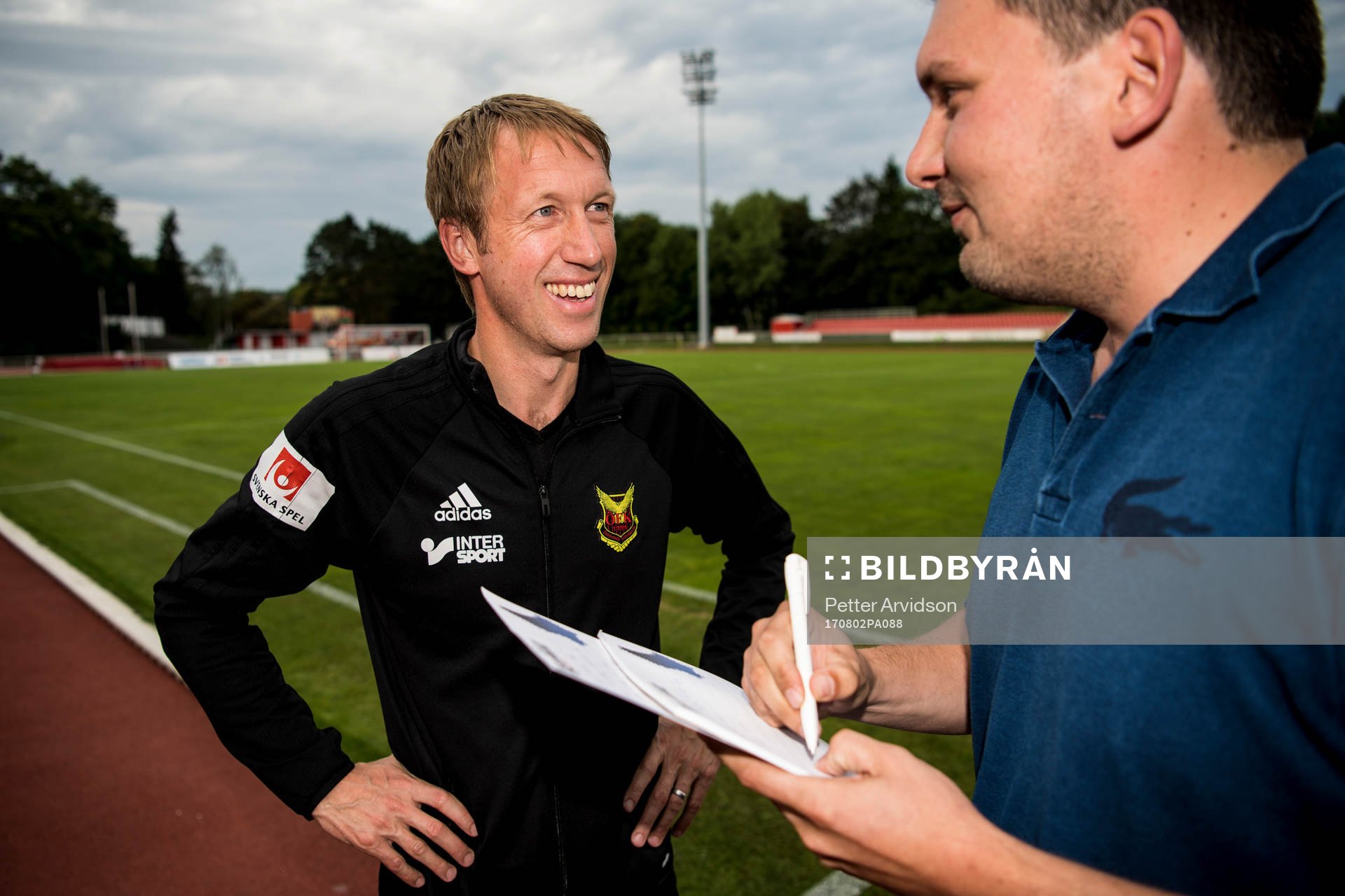 Östersunds tränare Graham Potter