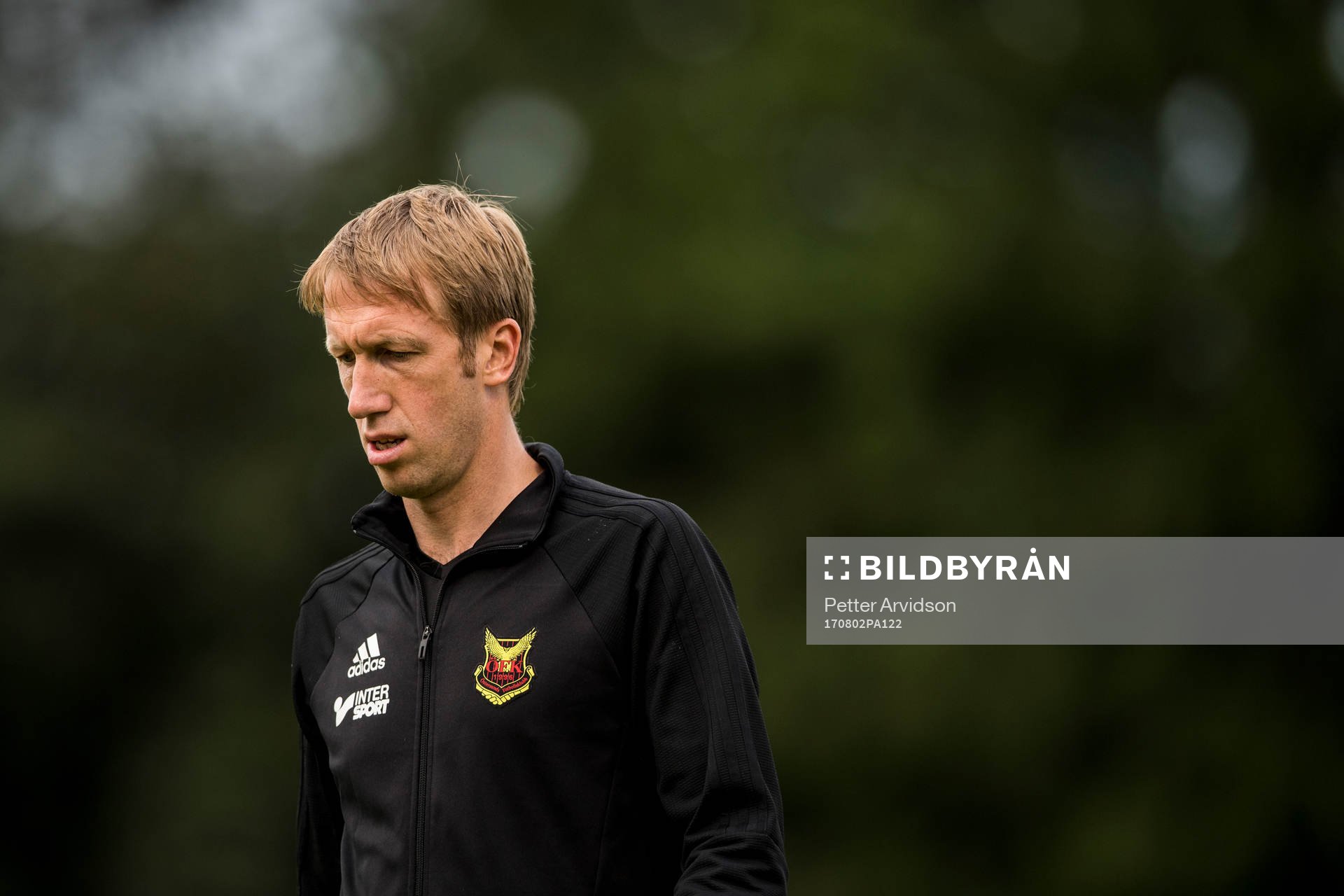 Östersunds tränare Graham Potter