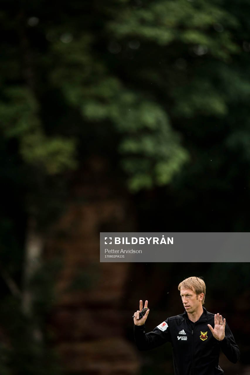 Östersunds tränare Graham Potter