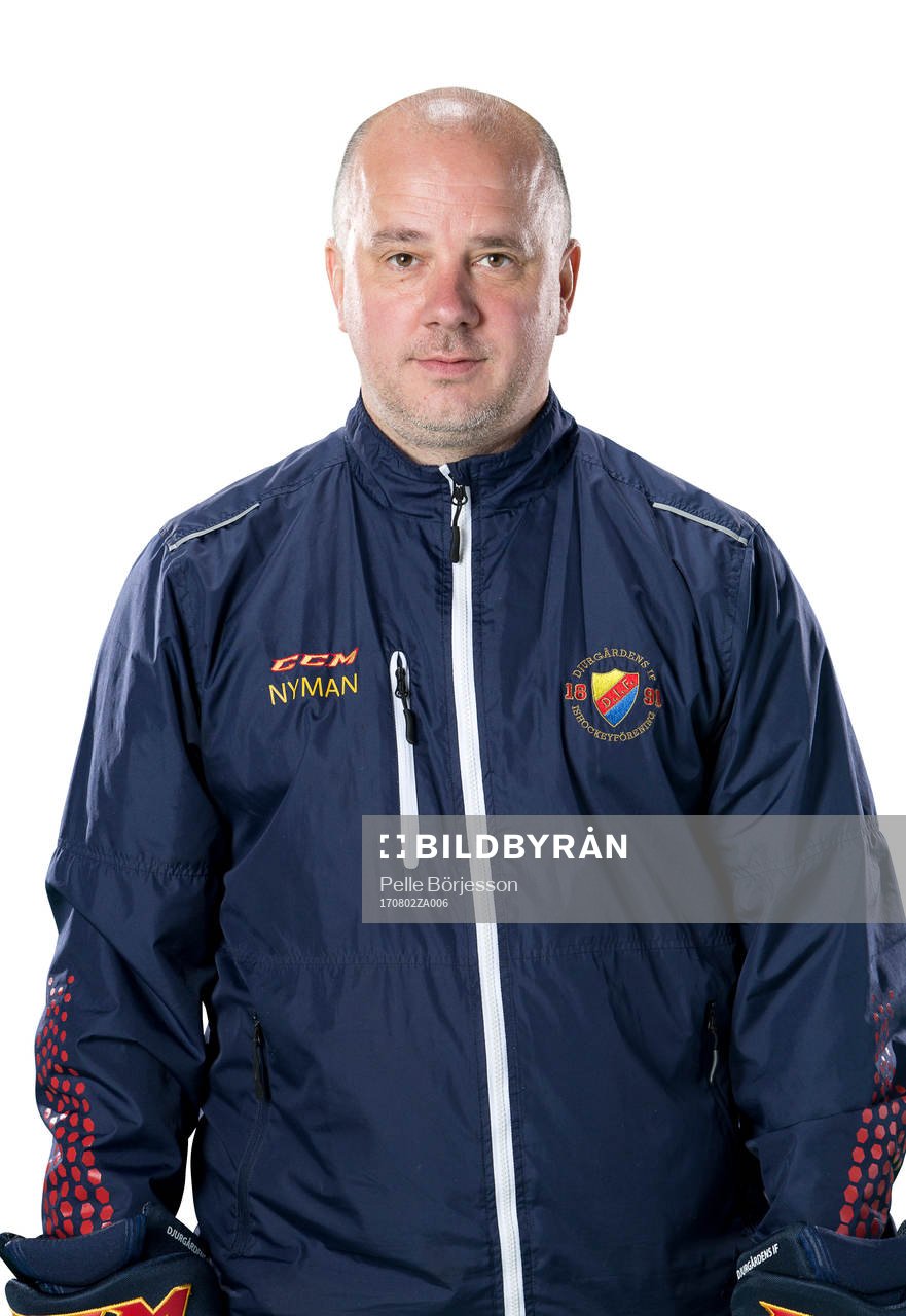 Djurgårdens Assisterande tränare Stefan Nyman