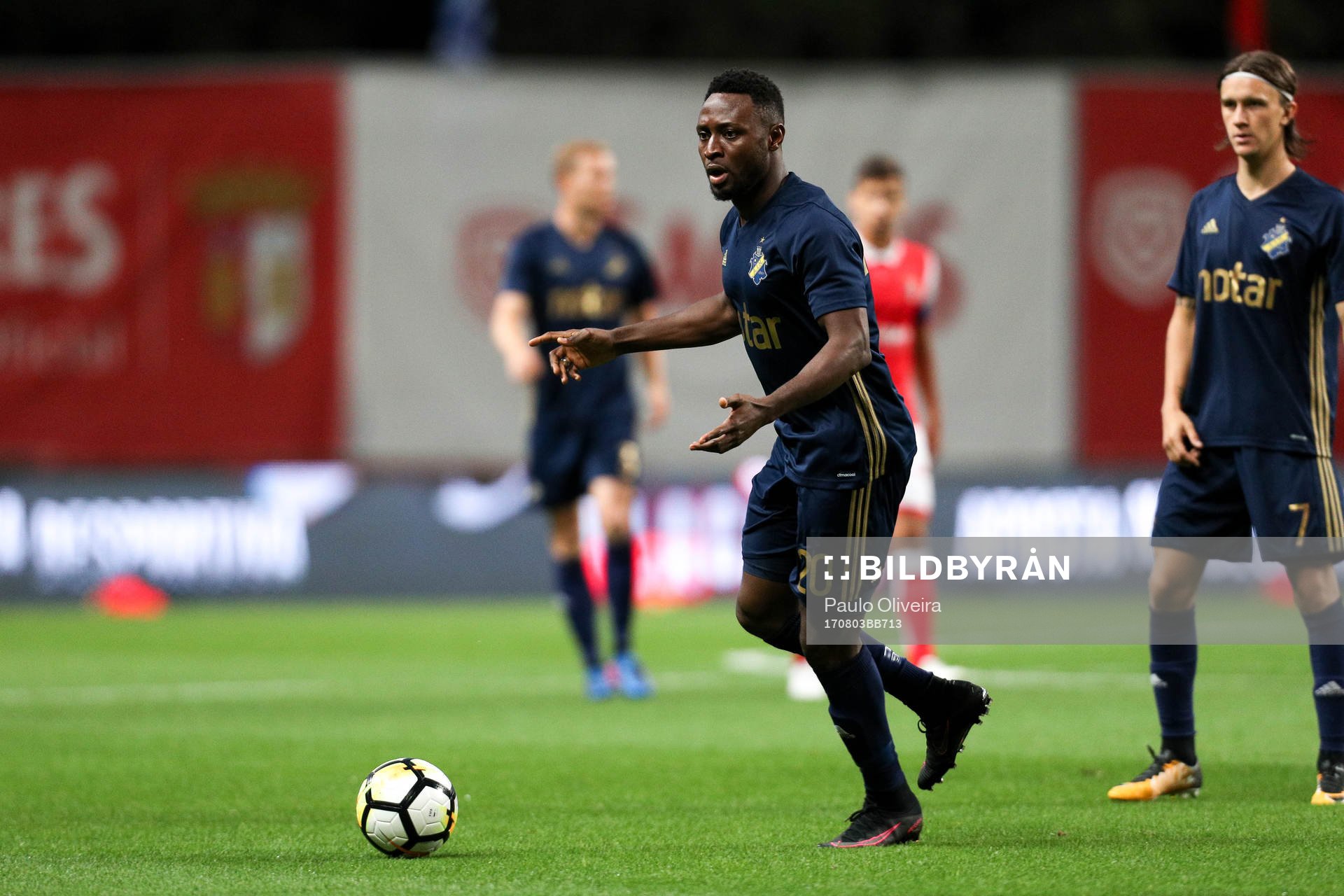 Chinedu Obasi forward of AIK