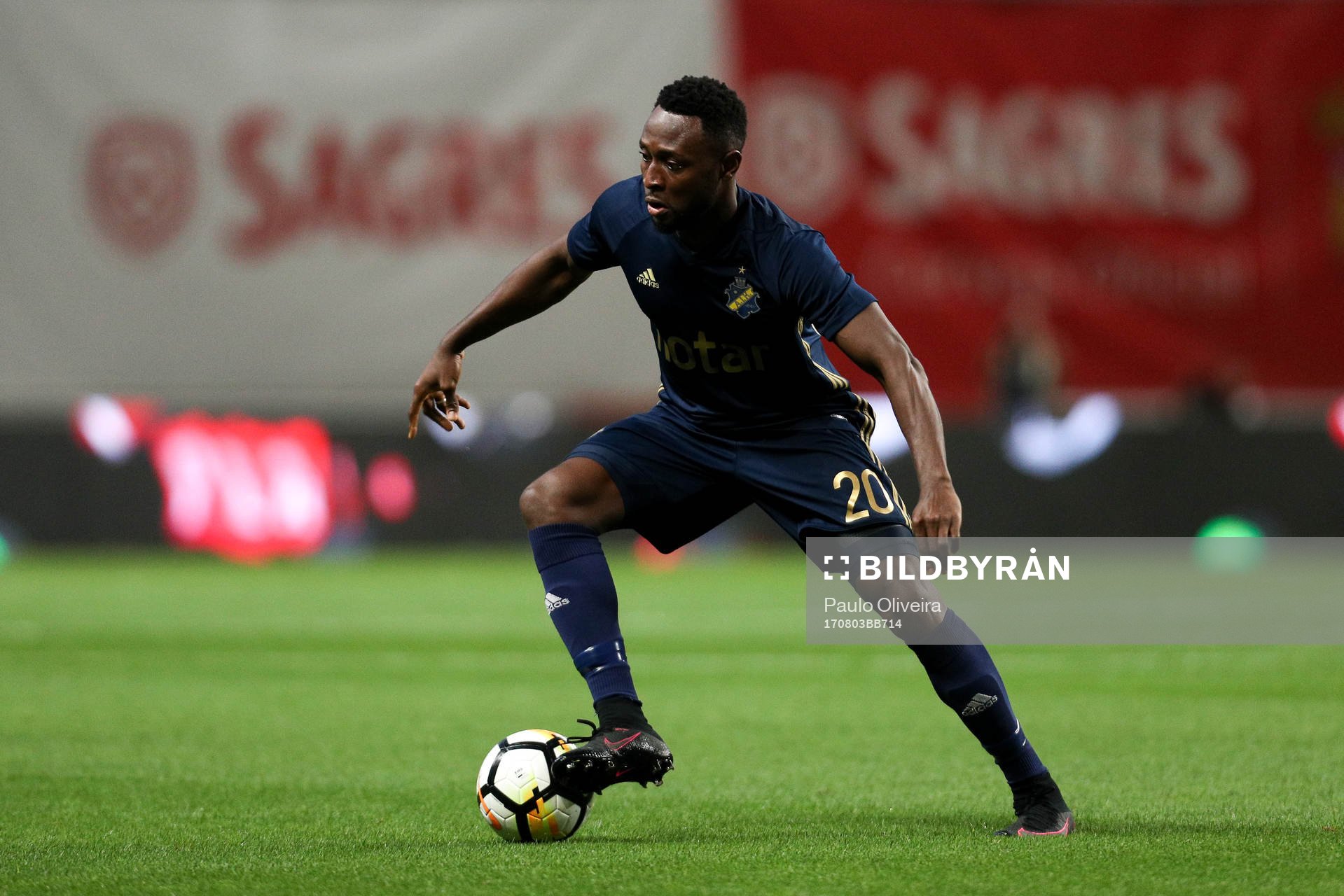 Chinedu Obasi forward of AIK