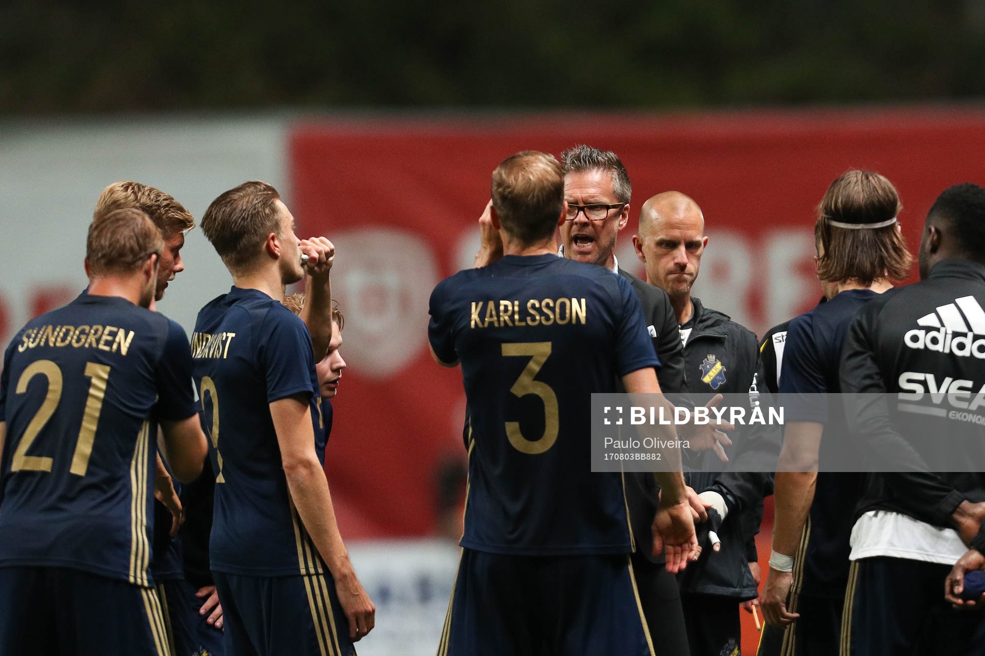 Rikard Norling coach of AIK (C)