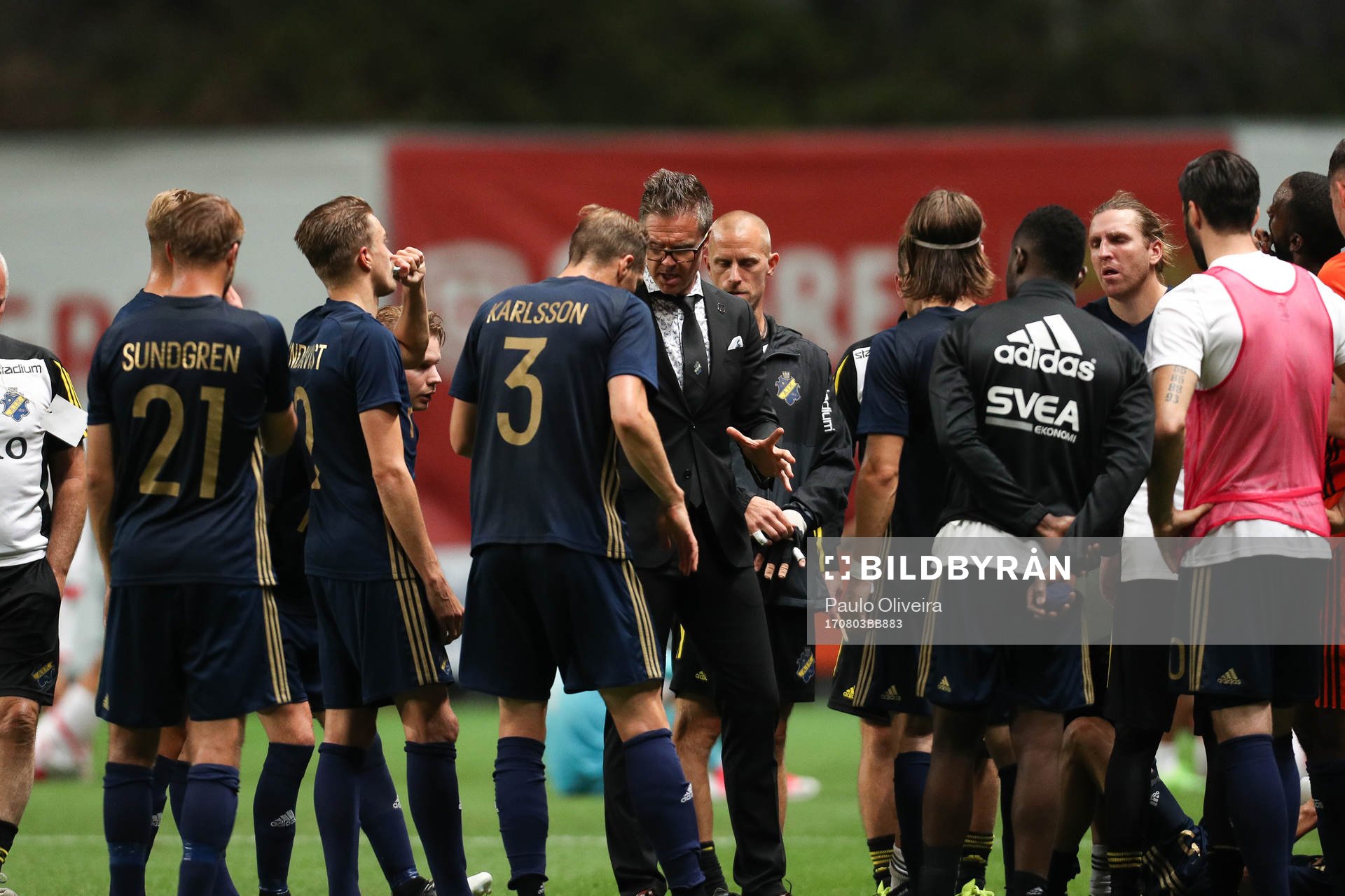 Rikard Norling coach of AIK (C)