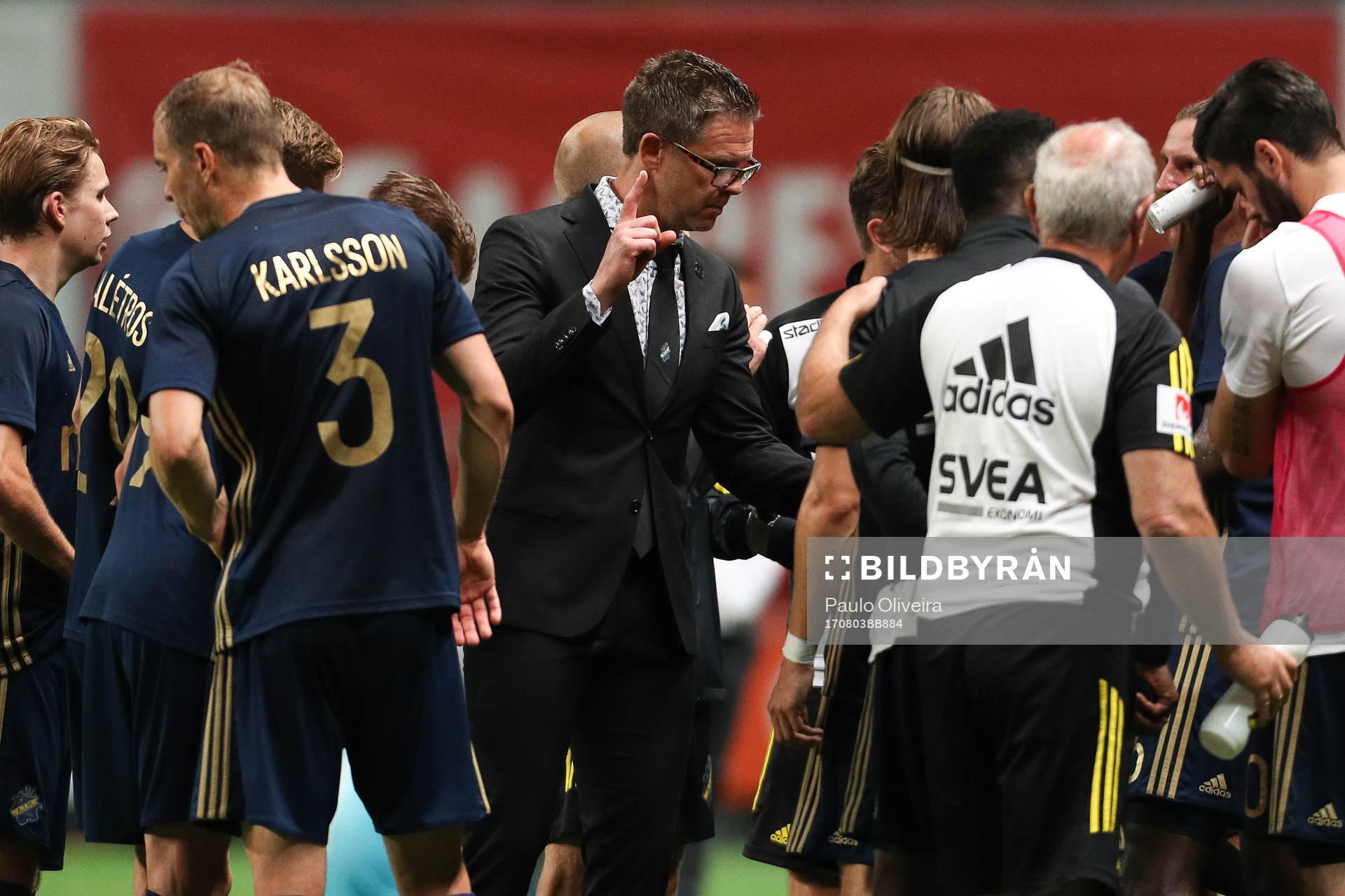 Rikard Norling coach of AIK (C)