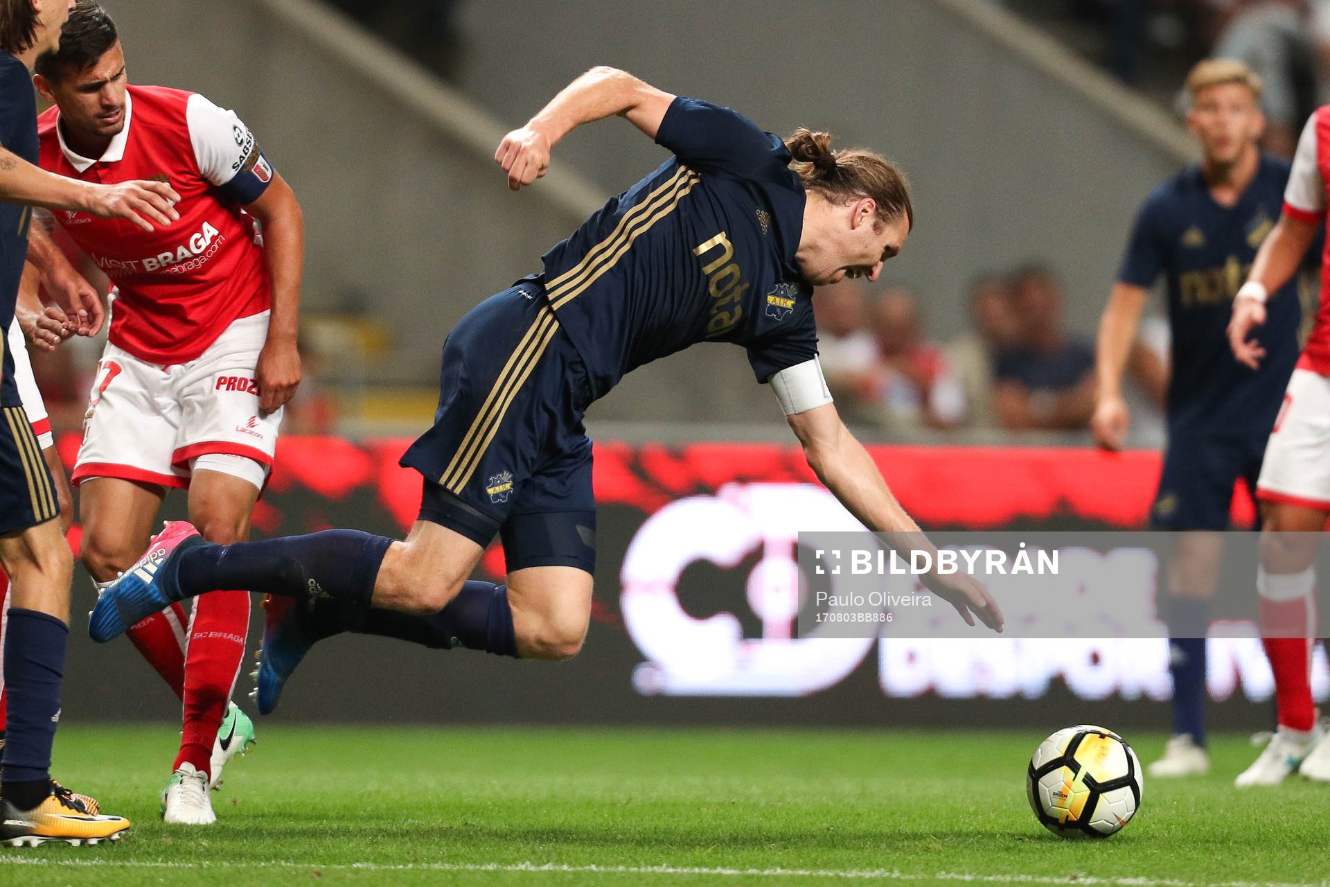 Nils-Eric Johansson defender of AIK