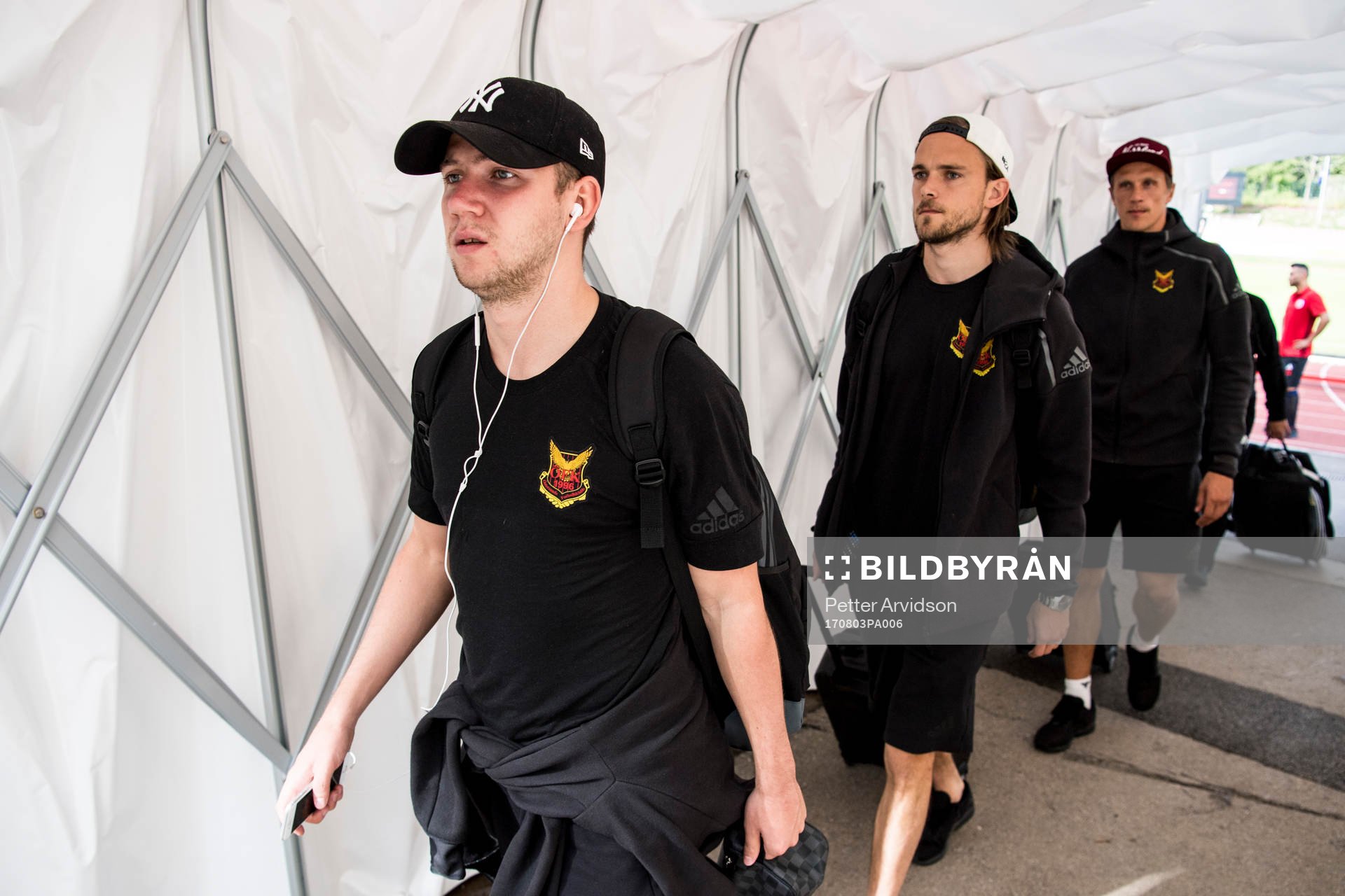 Östersunds Darijan Bojanic, Tom Pettersson och Bobo