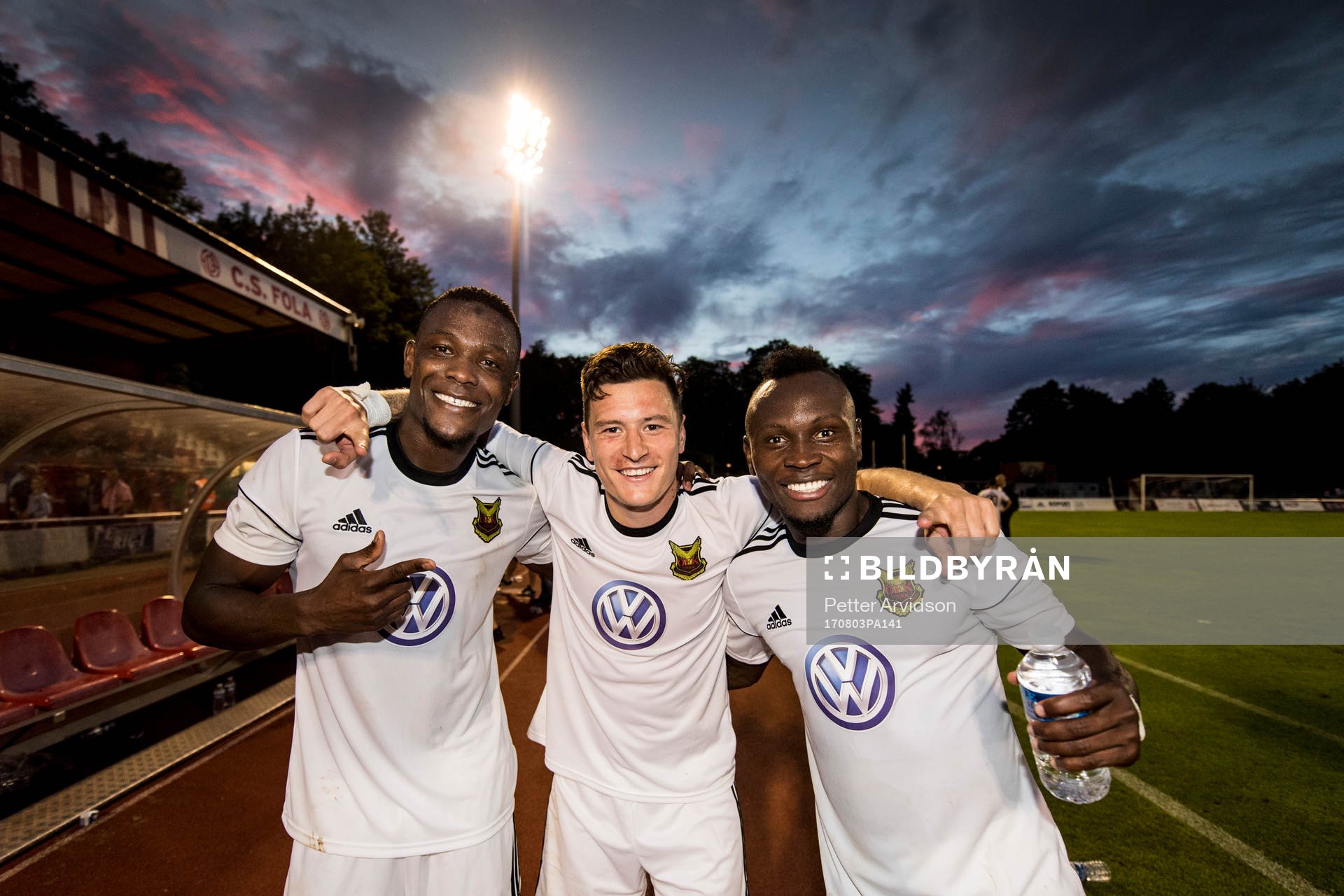 Östersunds Salisu Abdullahi Gero, Jamie Hopcutt och Samuel