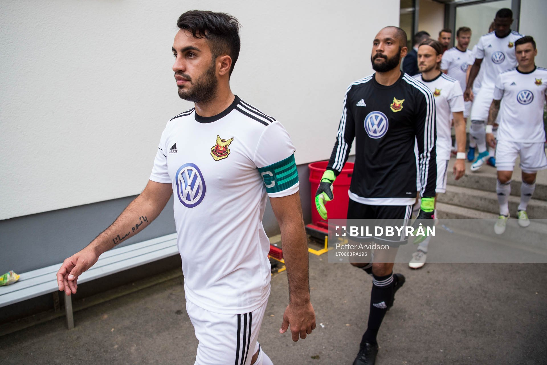 Östersunds Brwa Nouri och målvakt Aly Keita gör entré