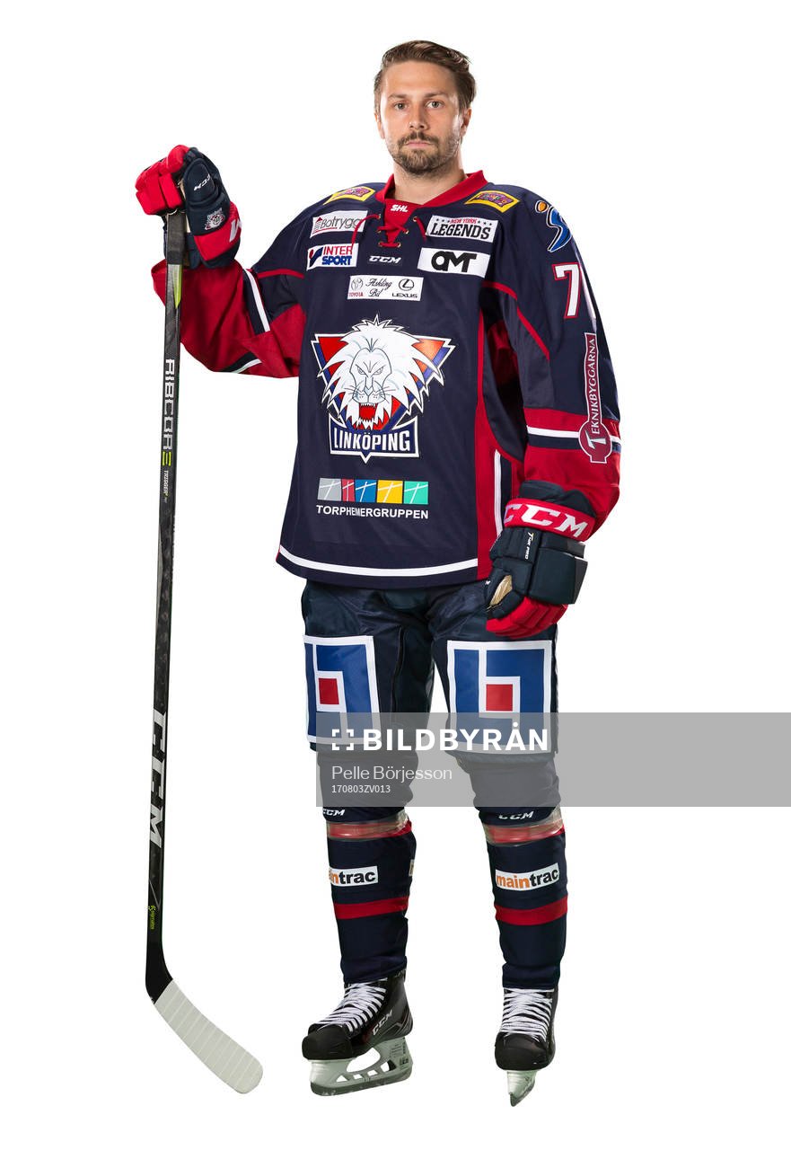 Linköpings Daniel Olsson Trkulja