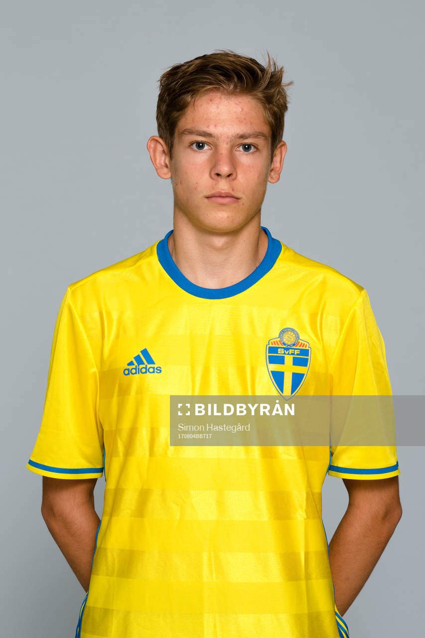 Alex Larsson i P15/02-landslaget