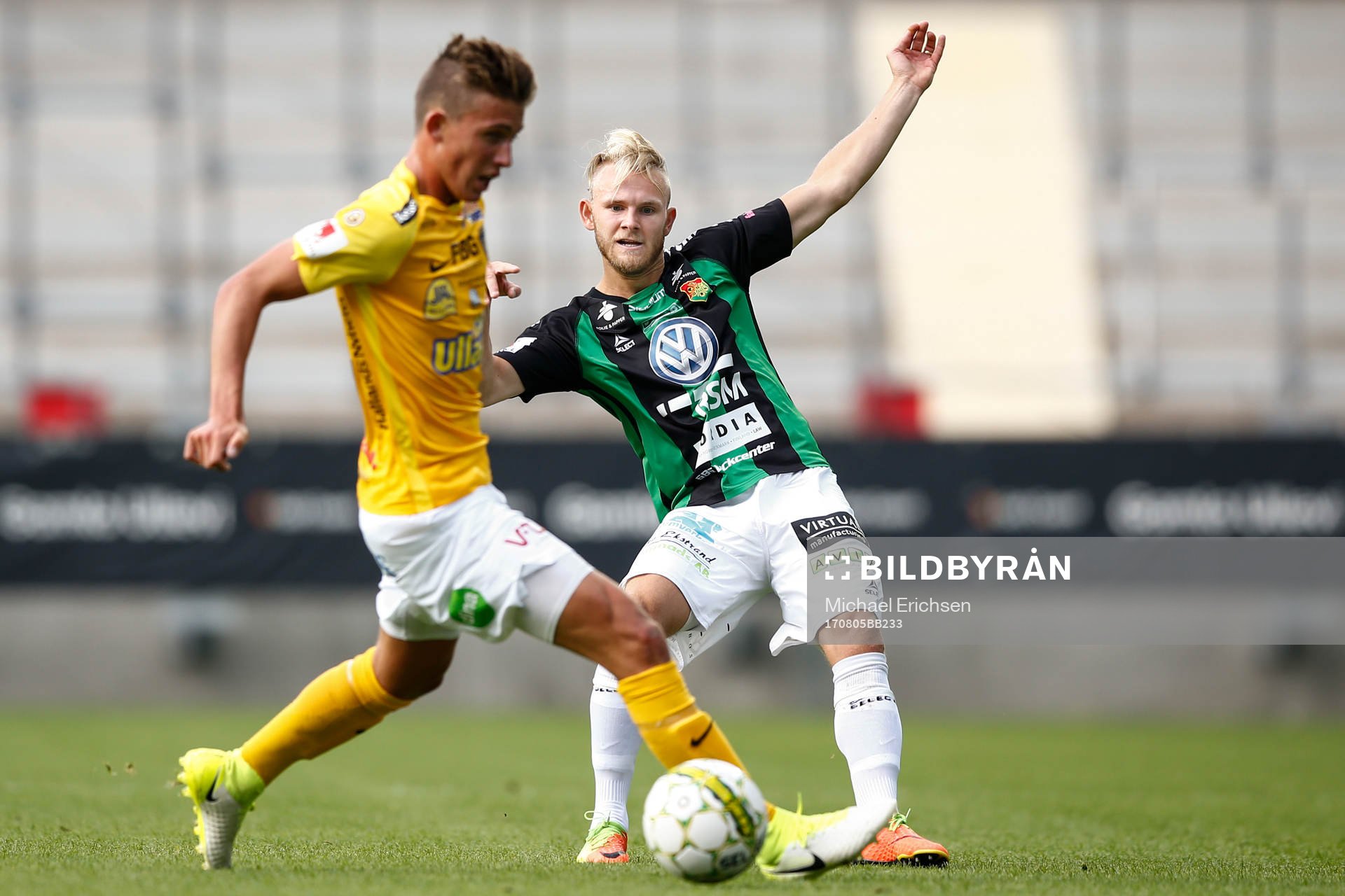 Falkenbergs John Björkengren och GAIS Niclas Andersén