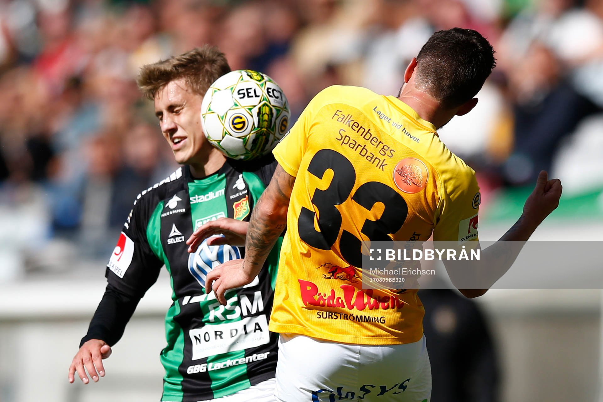 GAIS Erik Westermark och Falkenbergs Tibor Joza