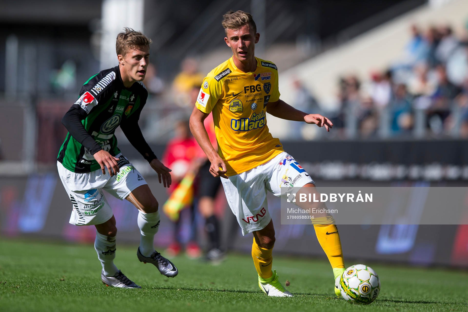 Falkenbergs John Björkengren före GAIS Erik Westermark