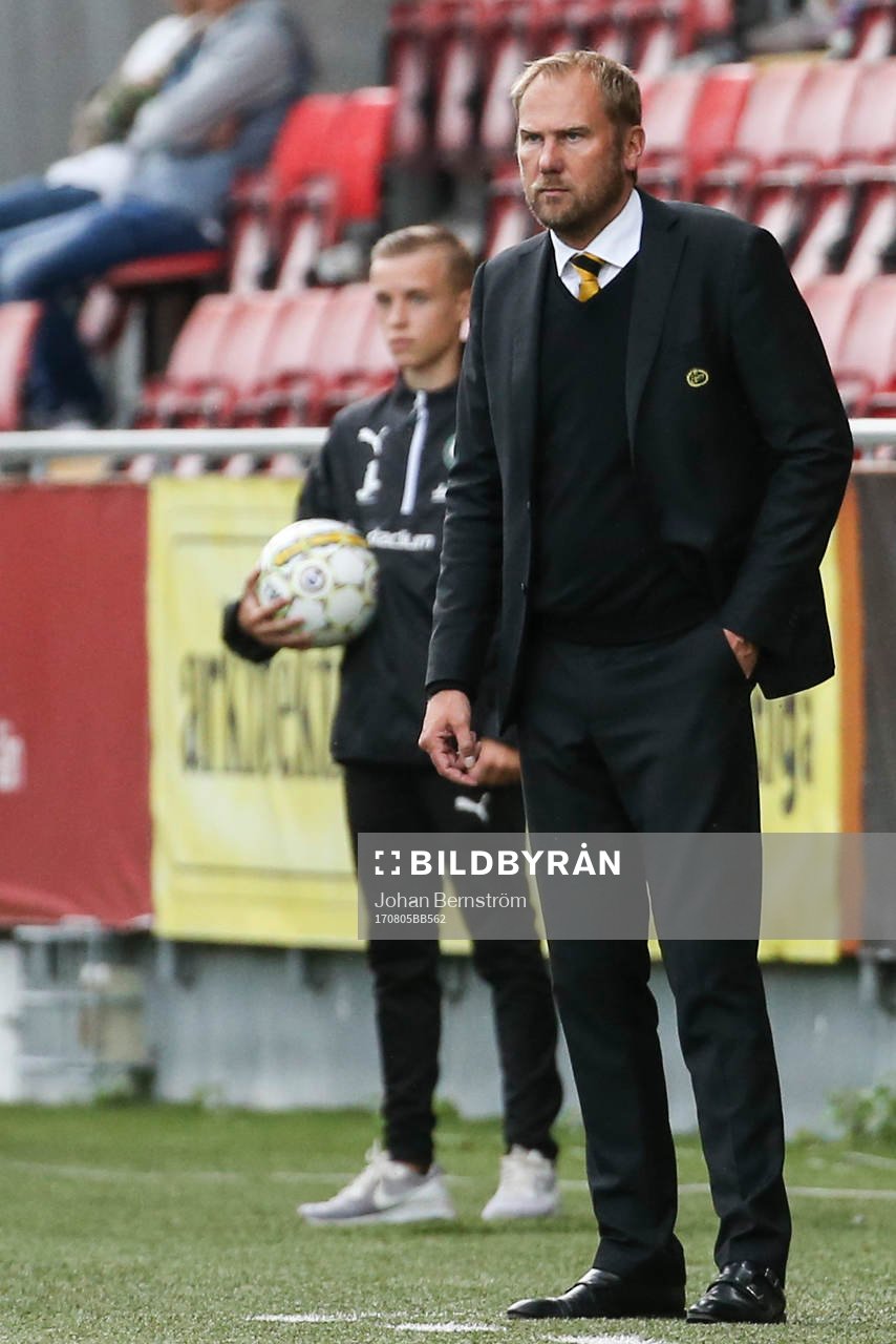 Elfsborgs manager Magnus Haglund