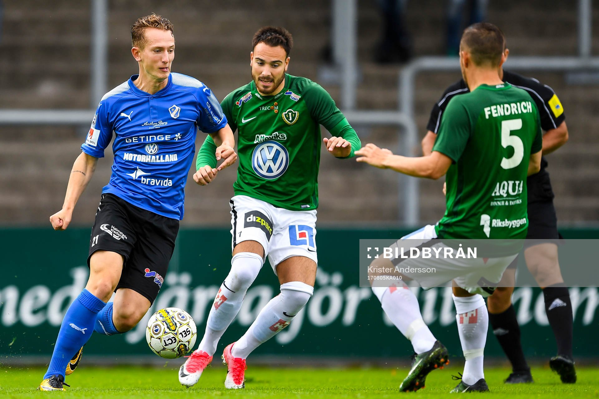 Halmstads Andreas Bengtsson och Jönköpings Dzenis Kozica