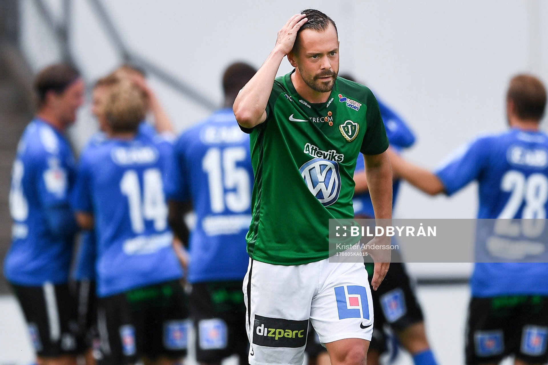 Jönköpings Fredric Fendrich deppar