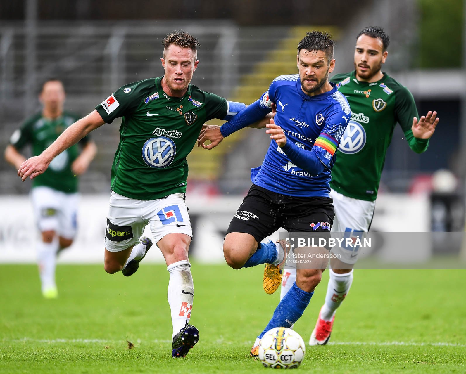 Halmstads Ivo Pekalski och Jönköpings Tommy Thelin