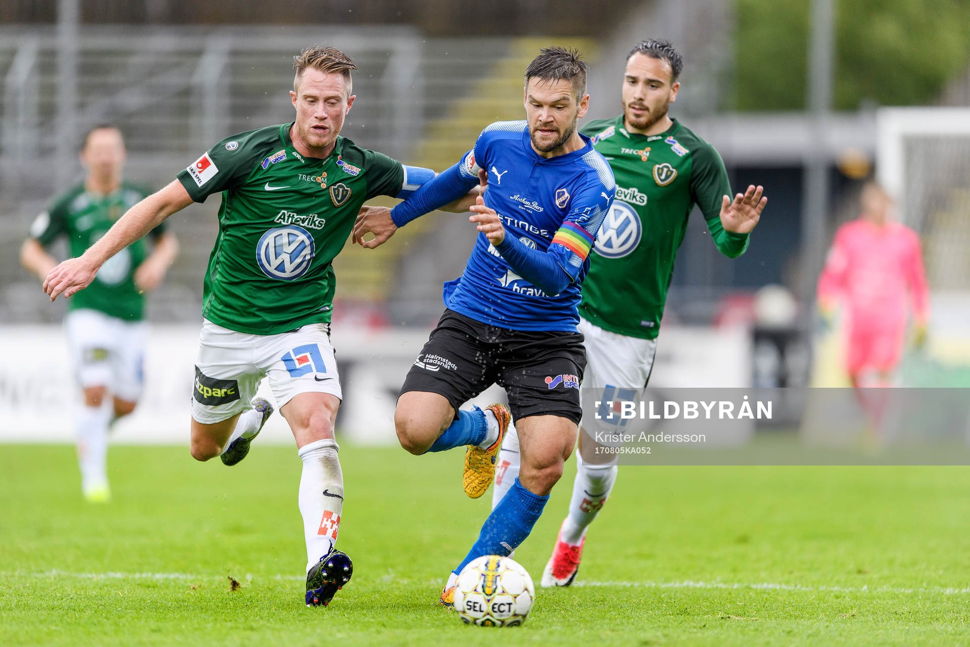 Jönköpings Tommy Thelin och Halmstads Ivo Pekalski