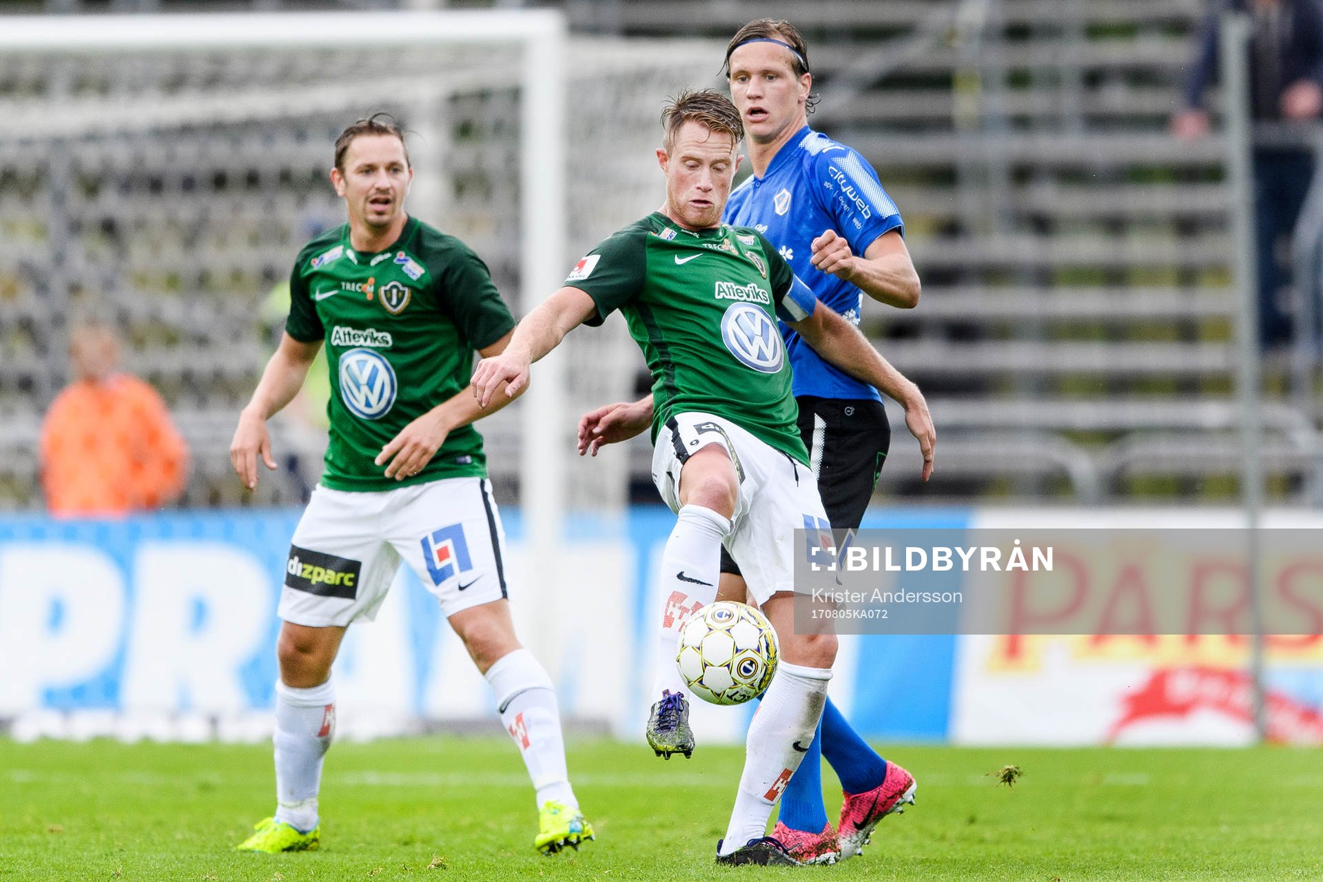 Jönköpings Fredrik Olsson (v) och Tommy Thelin