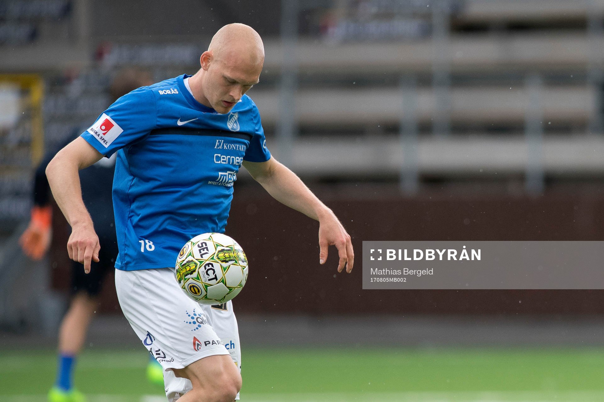 Norrbys Viktor Nilsson värmer upp