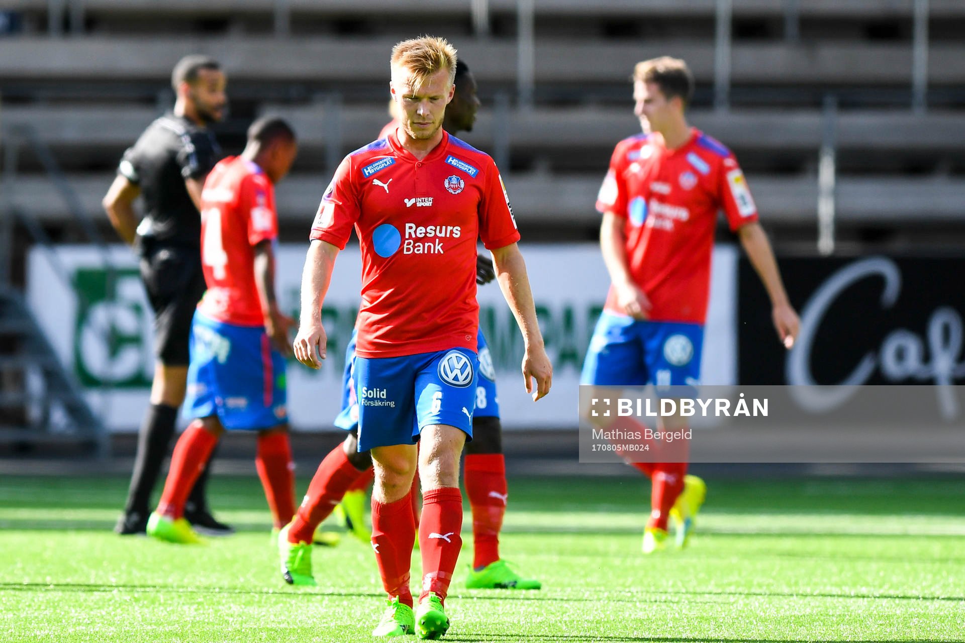 Helsingborgs Andreas Landgren deppar