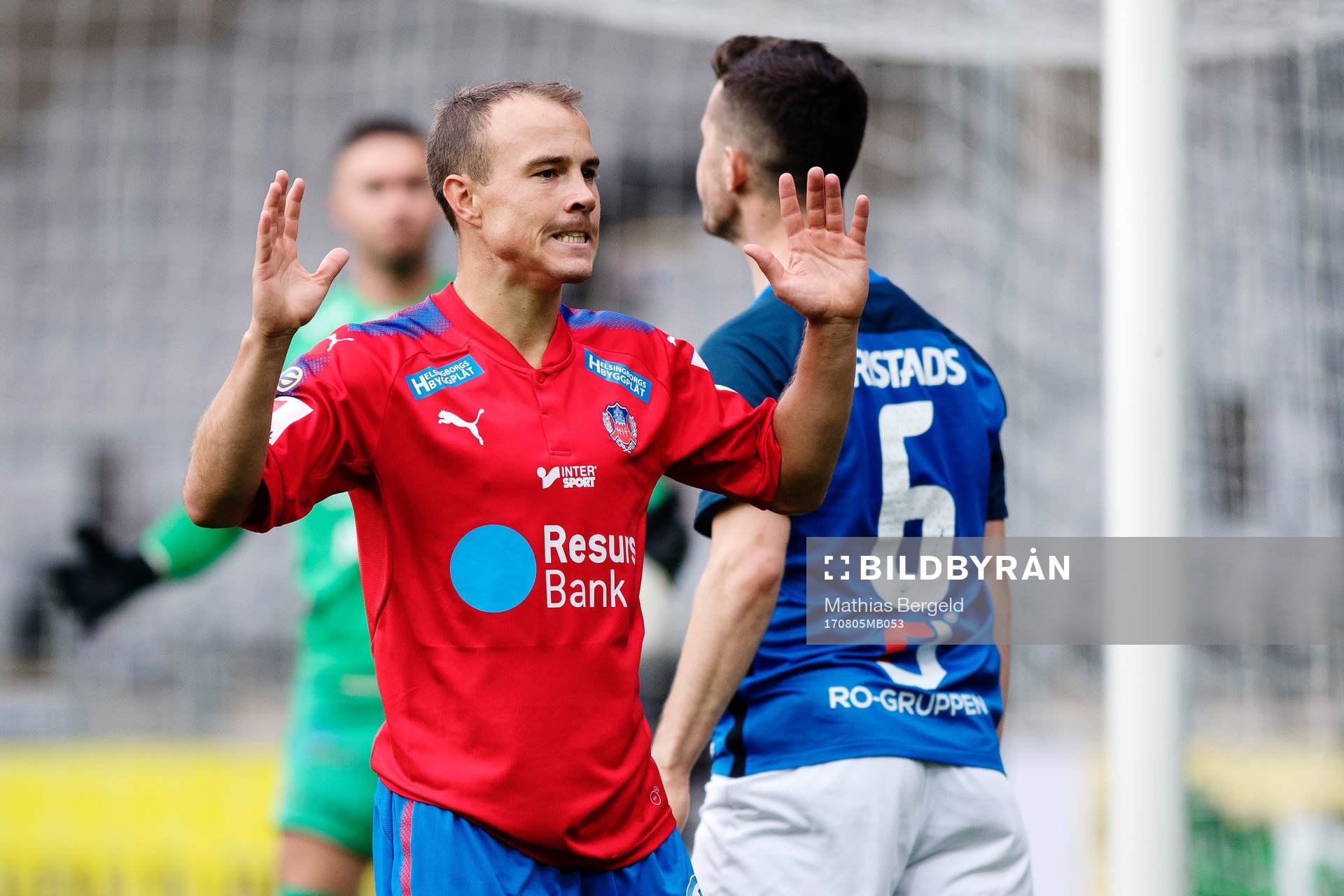 Helsingborgs Carl Wede deppar