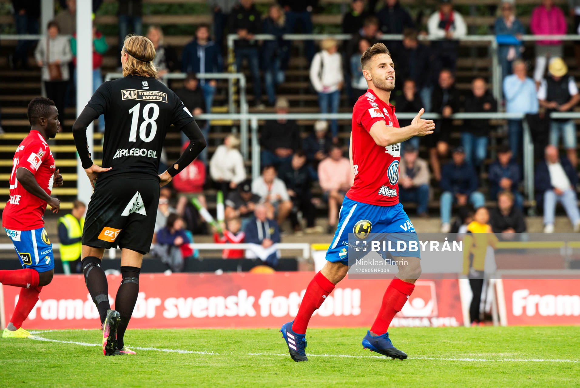 Östers Admir Bajrovic jublar