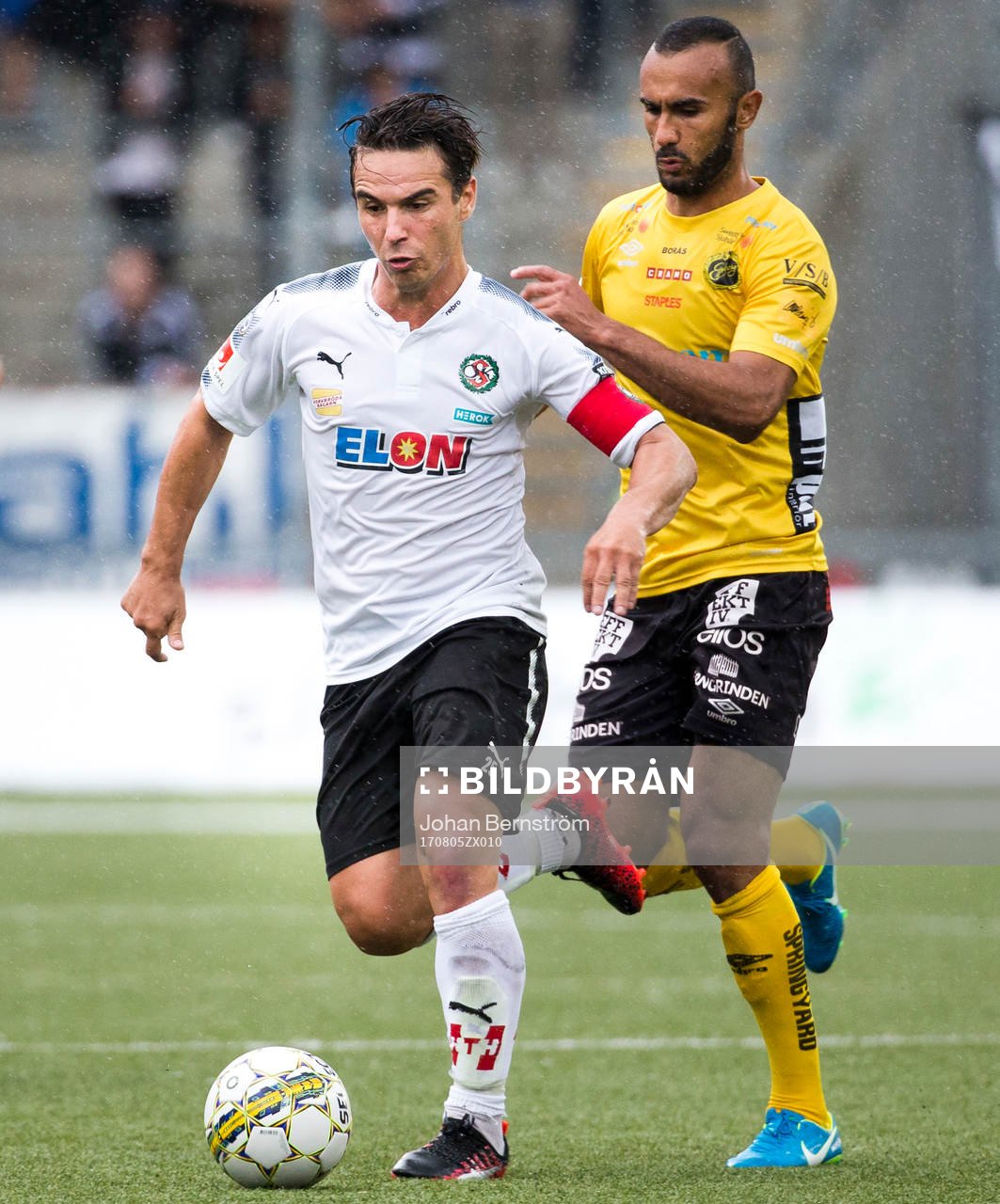 Örebros Nordin Gerzic och Elfsborgs Issam Jebali