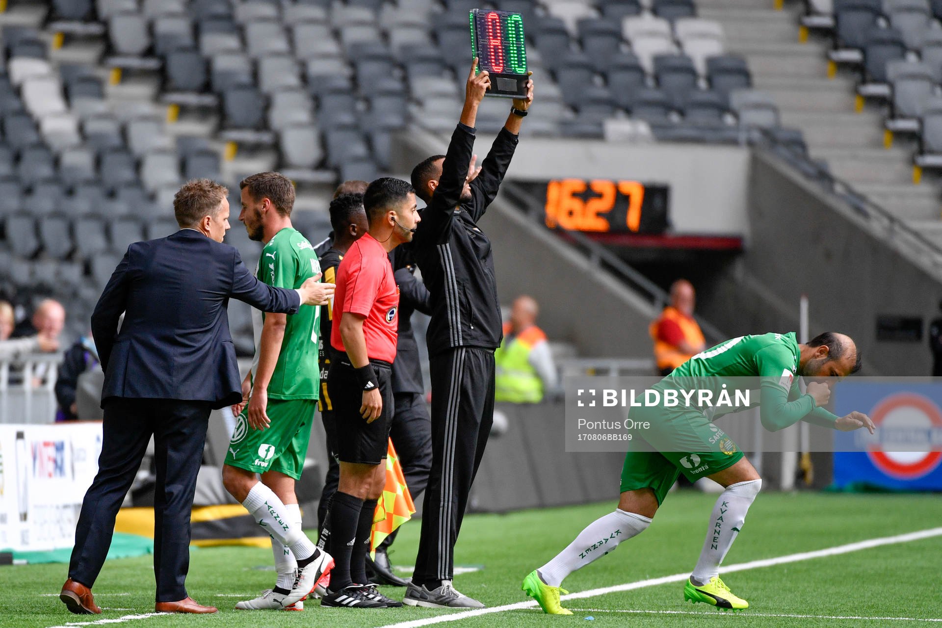 Hammarbys Jeppe Andersen byts ut mot Kennedy Bakircioglu