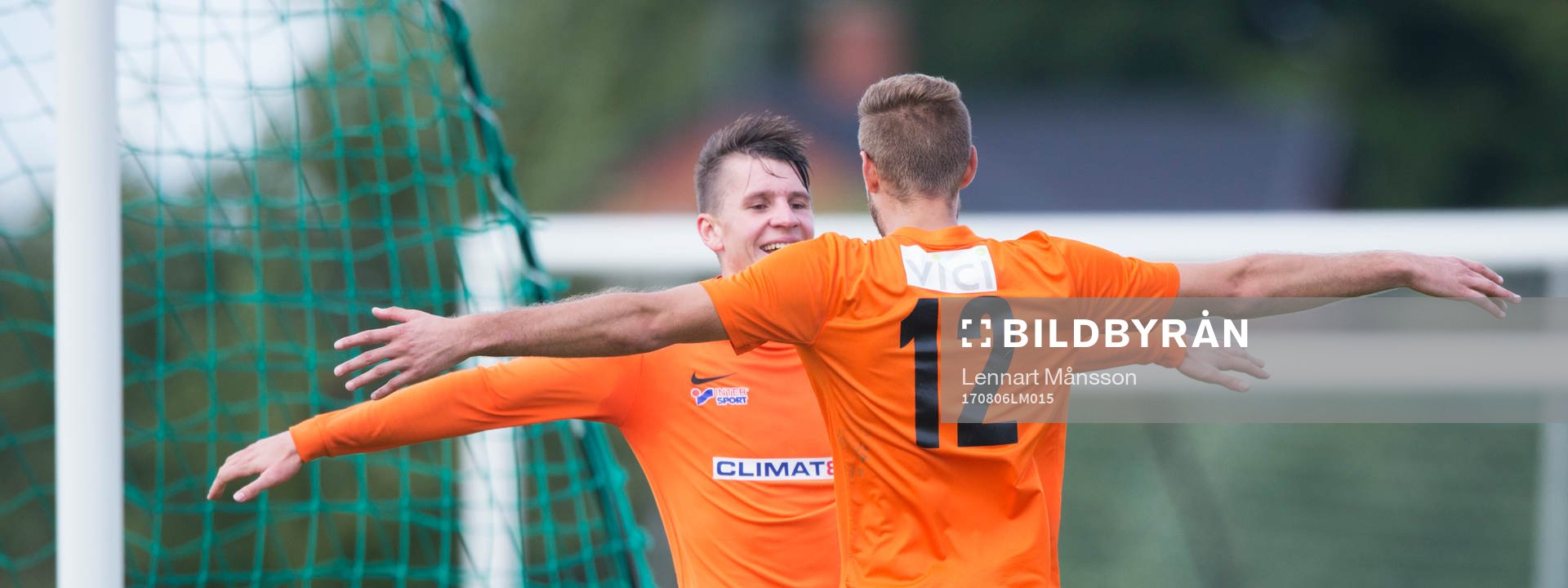 Mål och jubel av Torn i matchen i division 2 mellan Torn och IFK Hässleholm i Stångby 6 augusti 2017.  