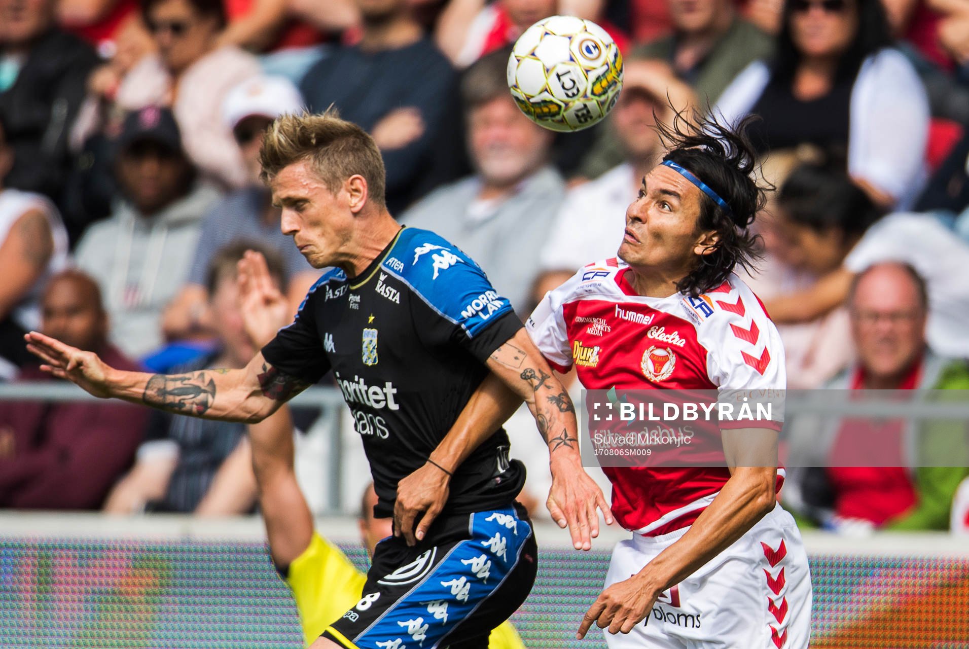 IFK Göteborgs Sören Rieks och Kalmars Emin Nouri