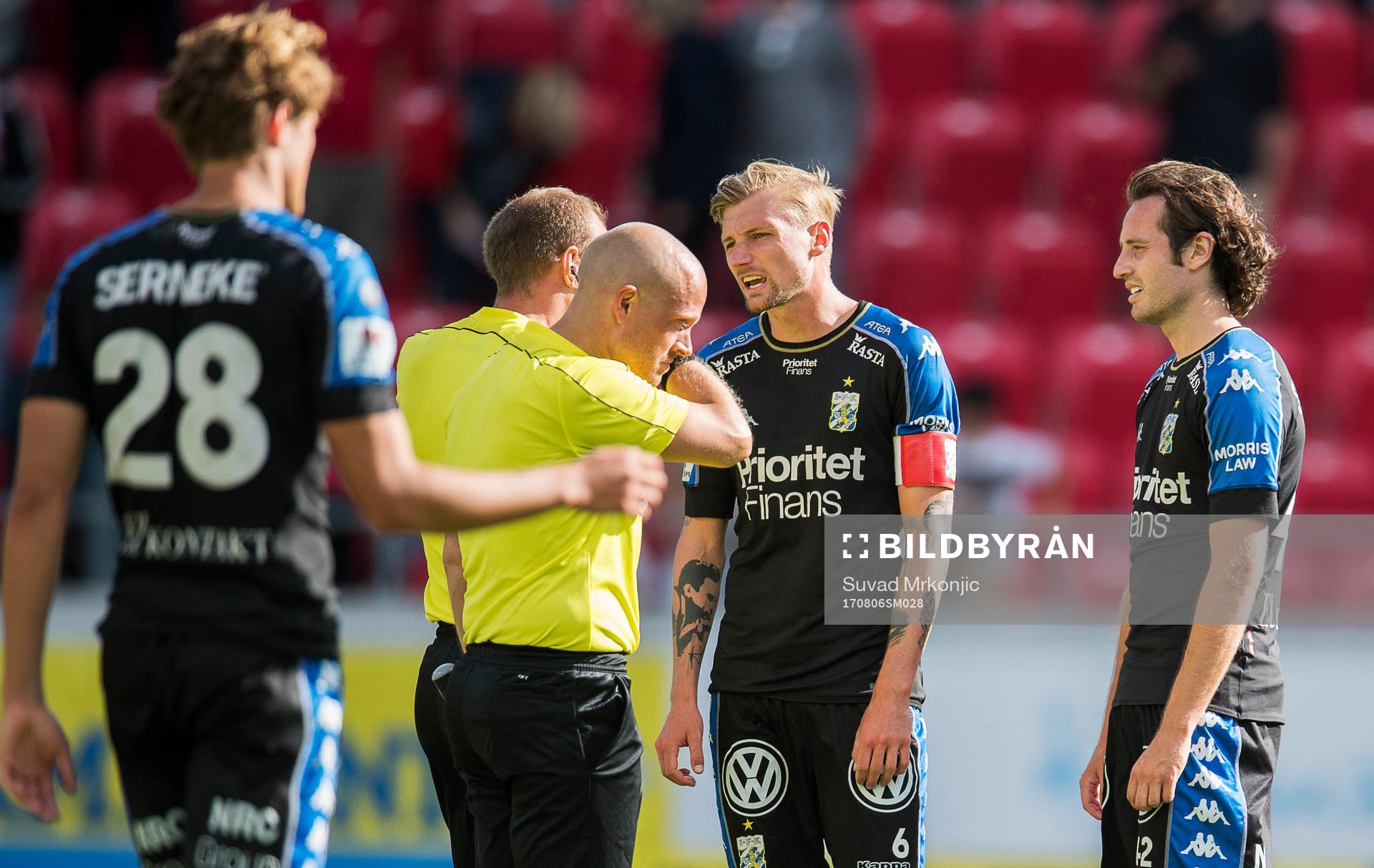 IFK Göteborgs Sebastian Eriksson och Mikkel Diskerud