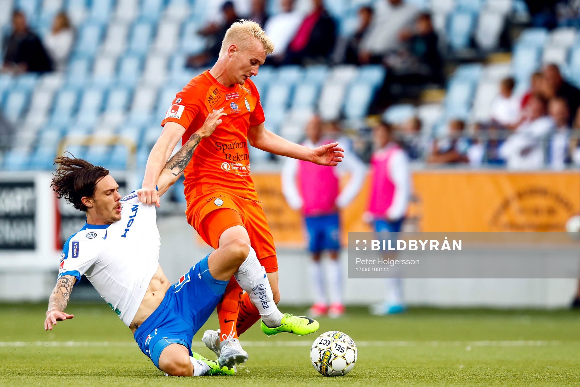 Norrköpings David Moberg Karlsson och AFC Eskilstunas