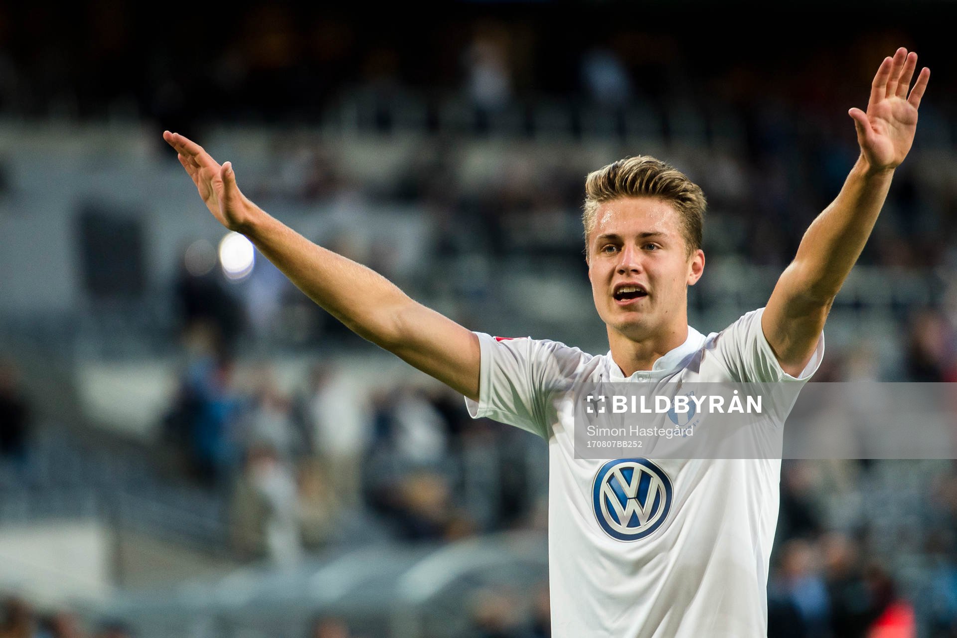Malmö FFs Mattias Svanberg jublar