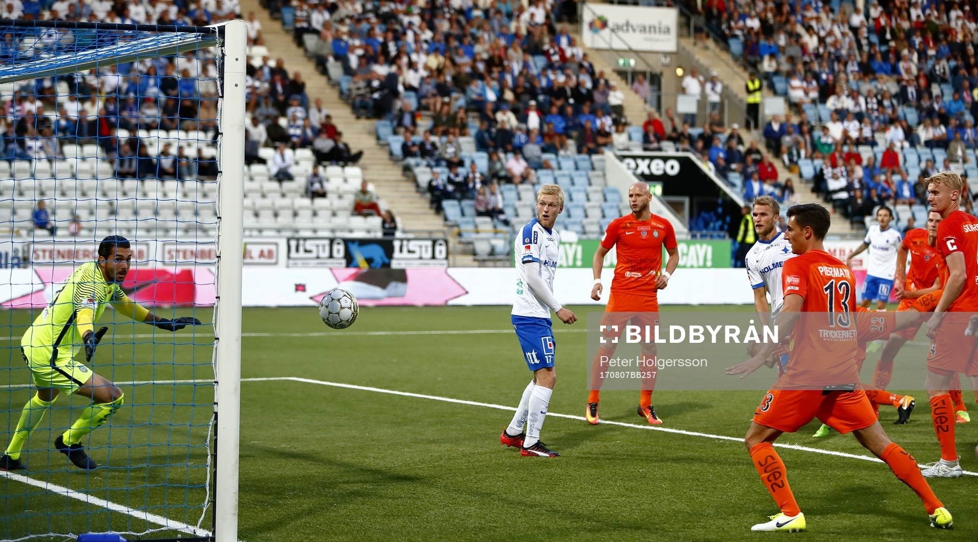 Mål 1-0 av Norrköpings Sebastian Andersson