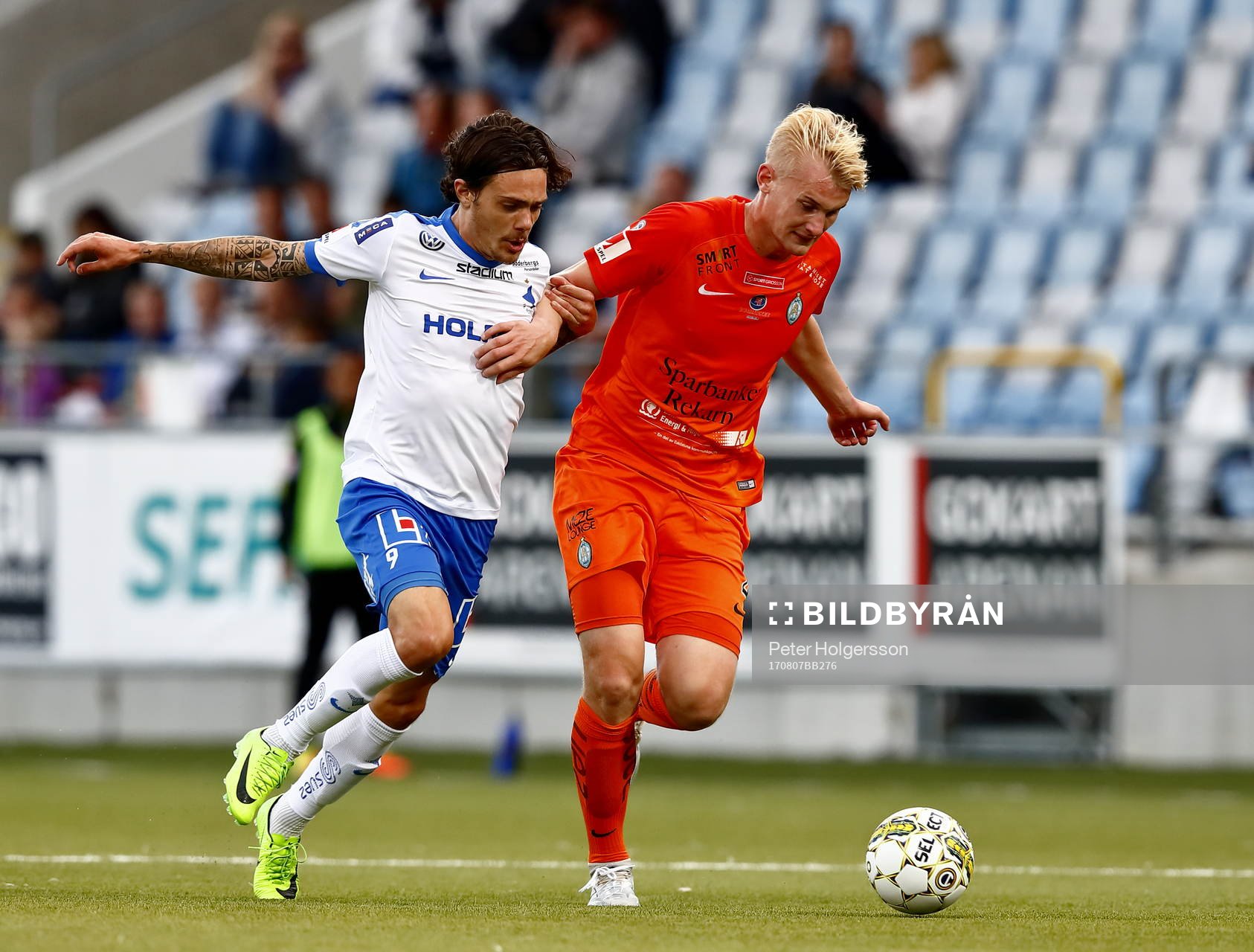 Norrköpings David Moberg Karlsson och AFC Eskilstunas